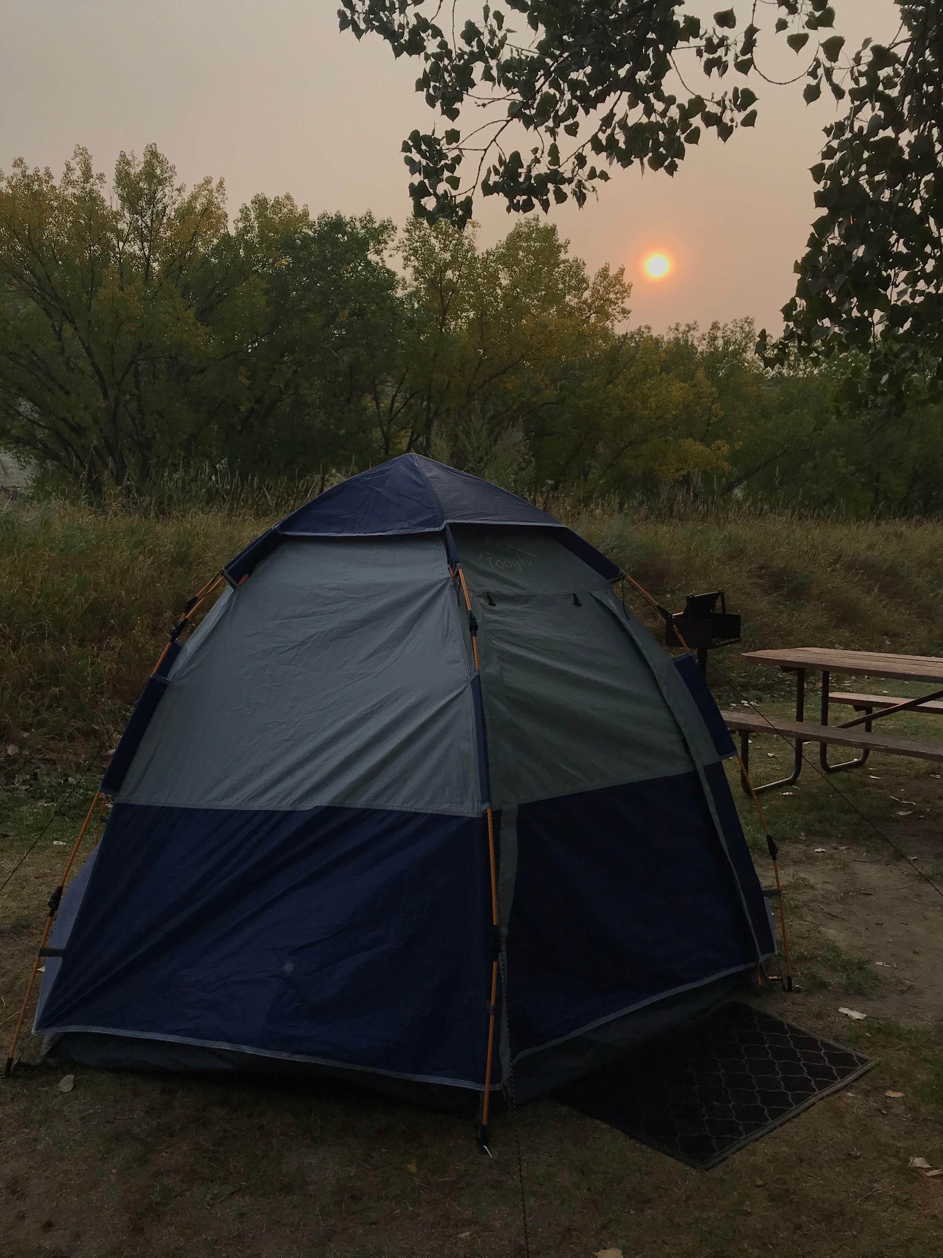 Camper-submitted photo at Medora Campground in North Dakota