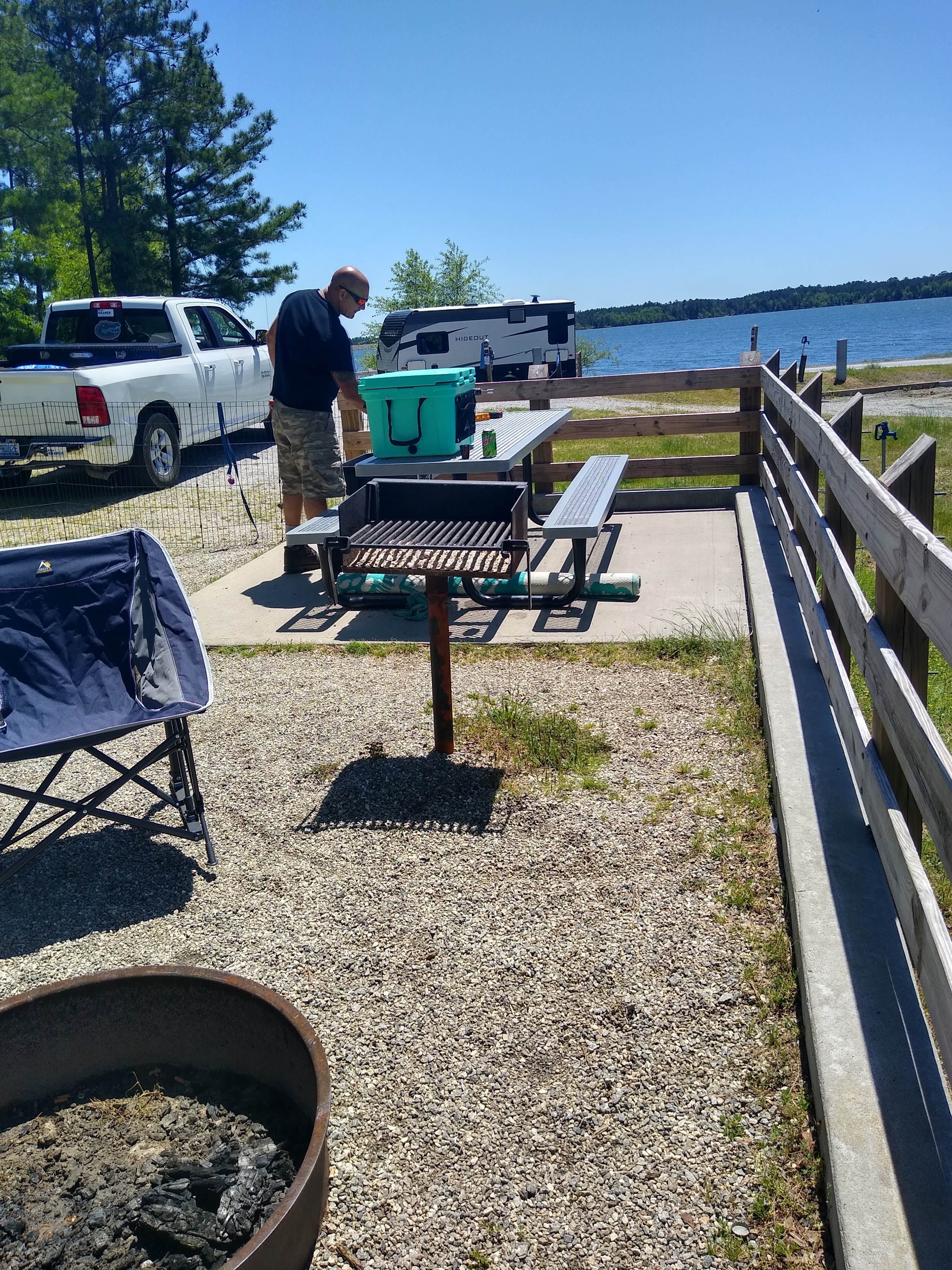 Camper-submitted photo at Dames Ferry State Park Campground near Thomaston, GA