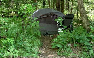 Jennie S.'s photo at Union River Rustic Outpost Camp — Porcupine Mountains Wilderness State Park near White Pine, MI