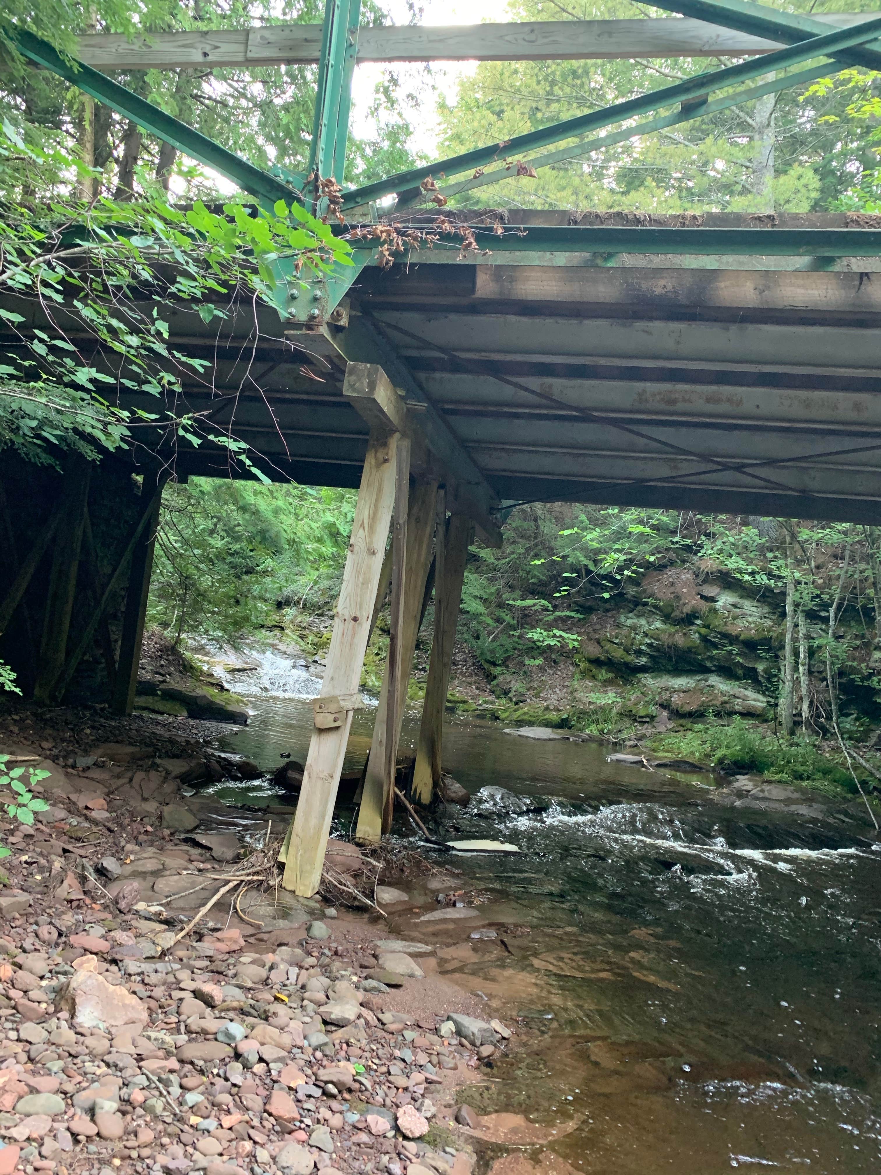 Camper submitted image from Union River Rustic Outpost Camp — Porcupine Mountains Wilderness State Park - 3