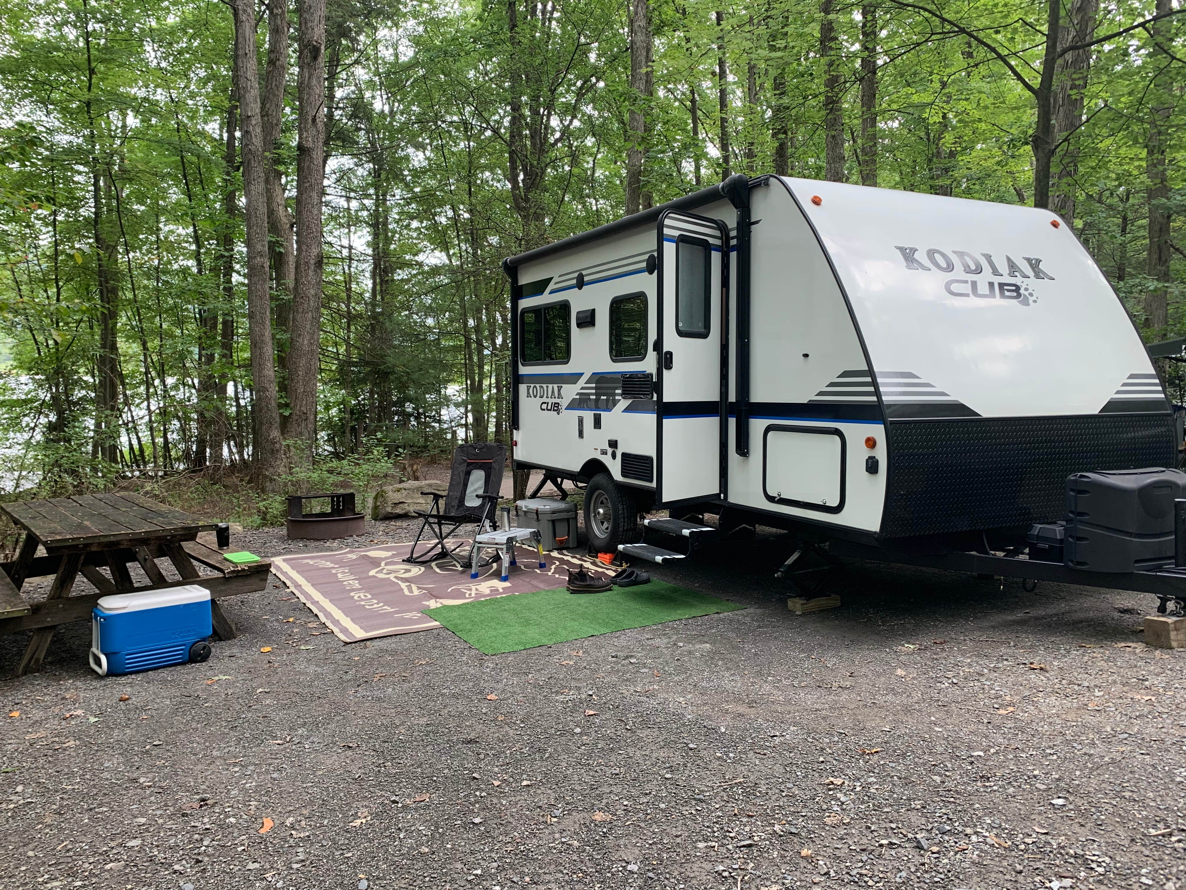 Laure D.'s photo at Locust Lake State Park Campground near Tamaqua, PA