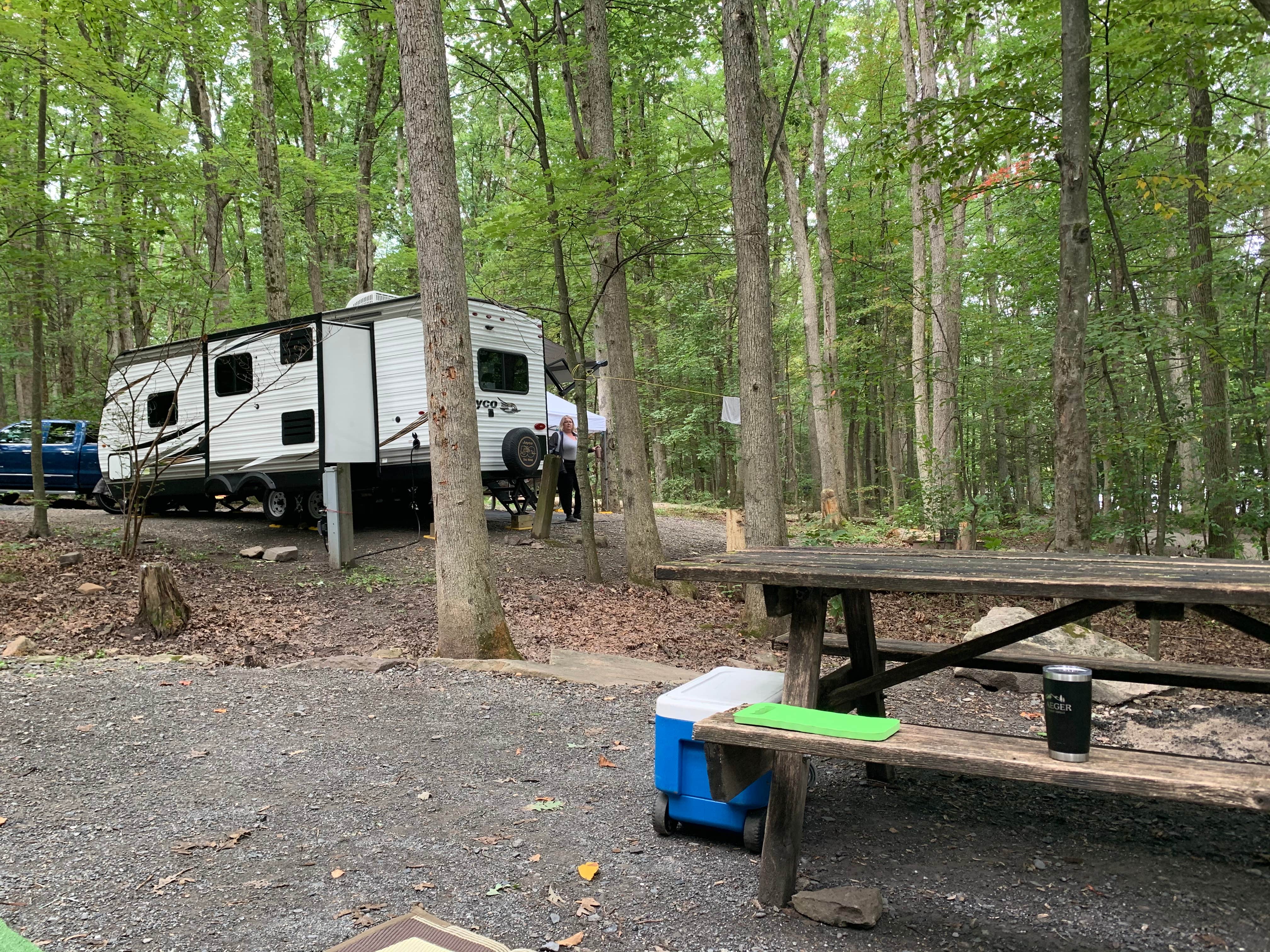 Camper-submitted photo at Locust Lake State Park Campground near Tamaqua, PA