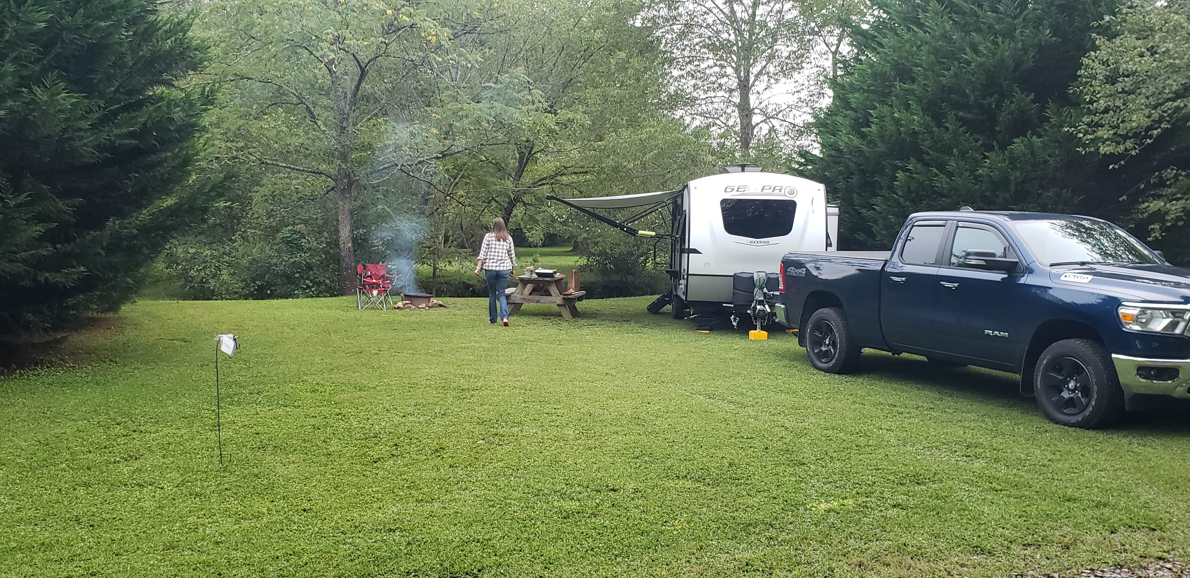 Hines's photo of rv camping at Persimmon Creek RV Park near Etowah, TN