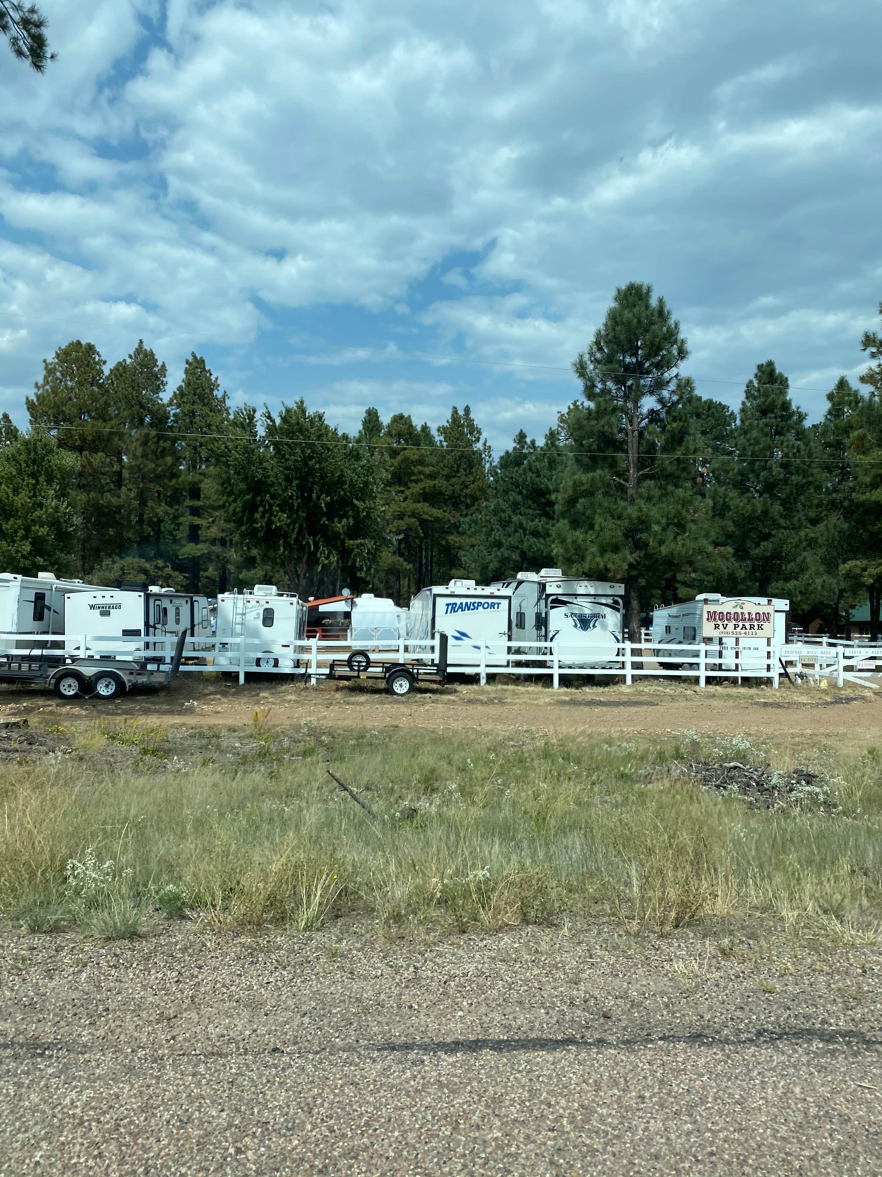 Camper-submitted photo at Mogollon RV Park near Clay Springs, AZ