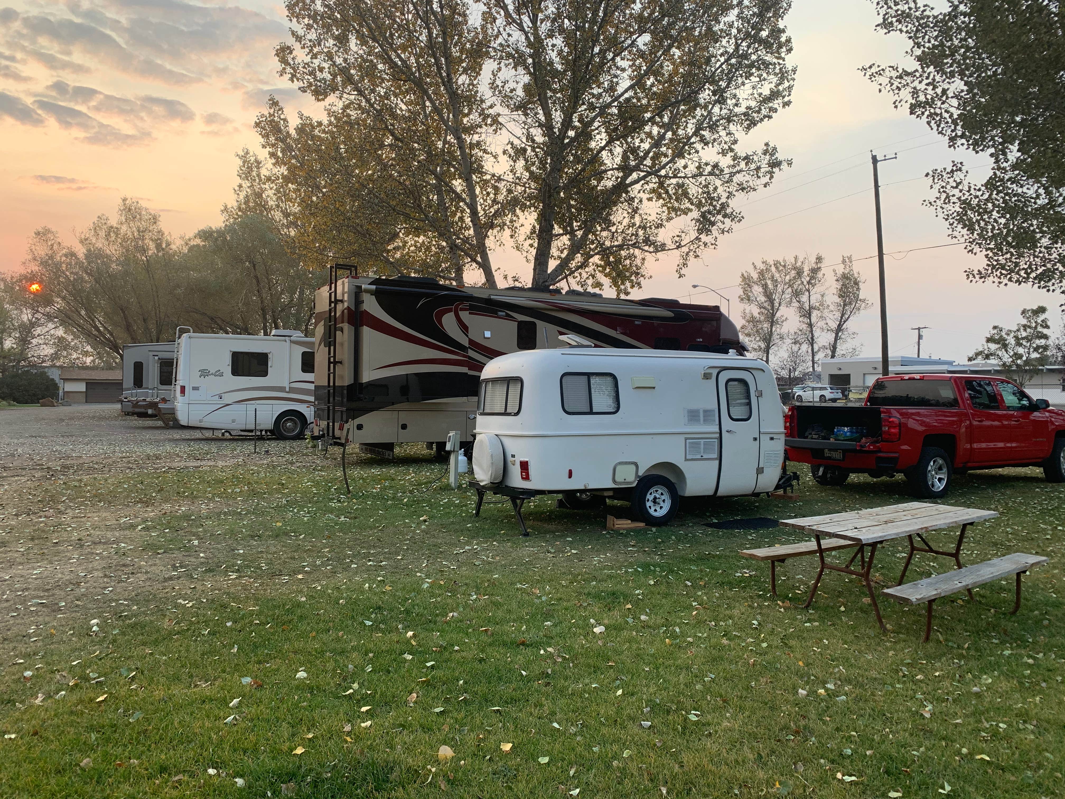 Jim M.'s photo of rv camping at Phillips RV Park near Kemmerer, WY
