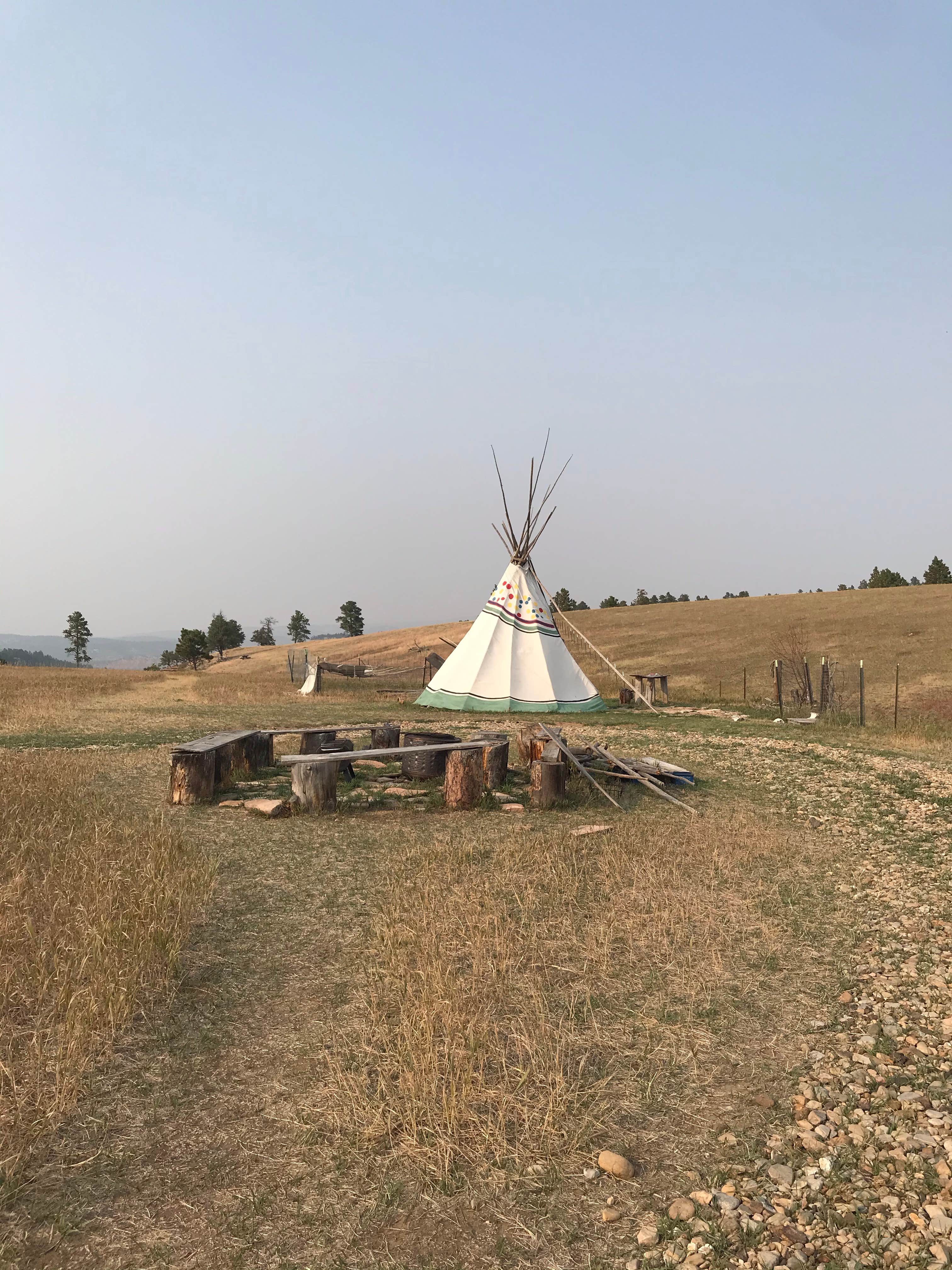 Stefanie Z.'s photo at Devils Tower Tipi Camping near Devils Tower National Monument