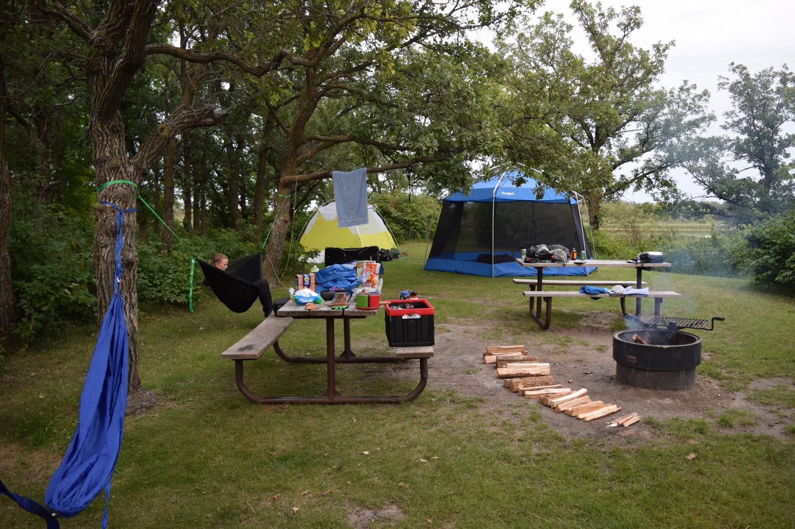 Ian Y.'s photo at Lake Bronson State Park Campground near Grafton, ND