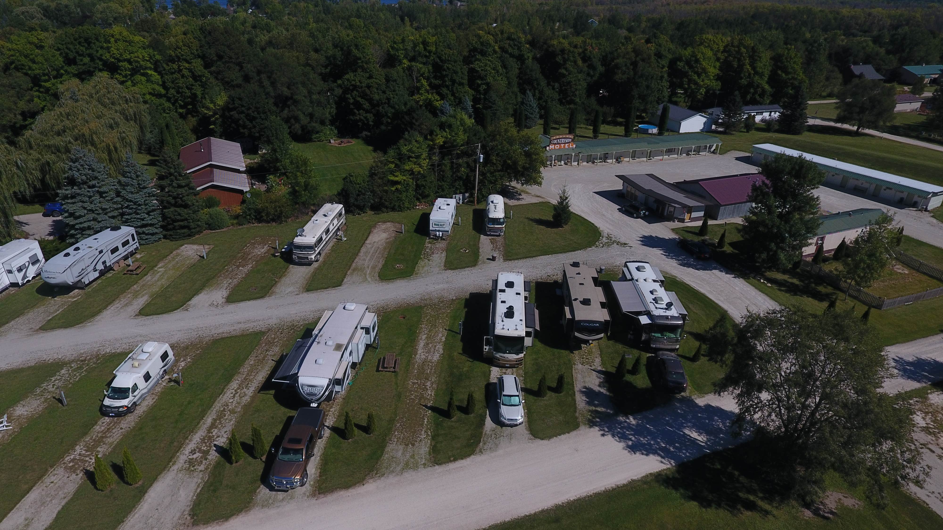 Camper-submitted photo at Countryside Motel & RV Sites near Kewaunee, WI