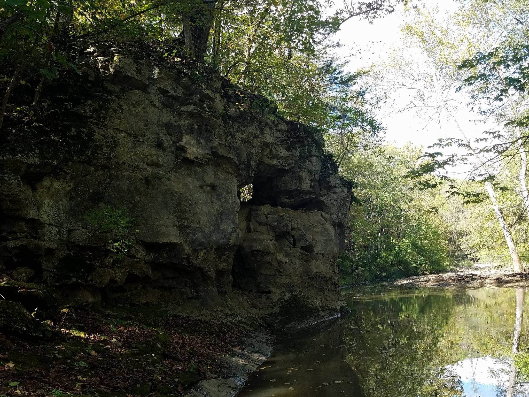 Camper-submitted photo at Rock Bridge Memorial State Park - Educational Scout Camps near Nelson, MO