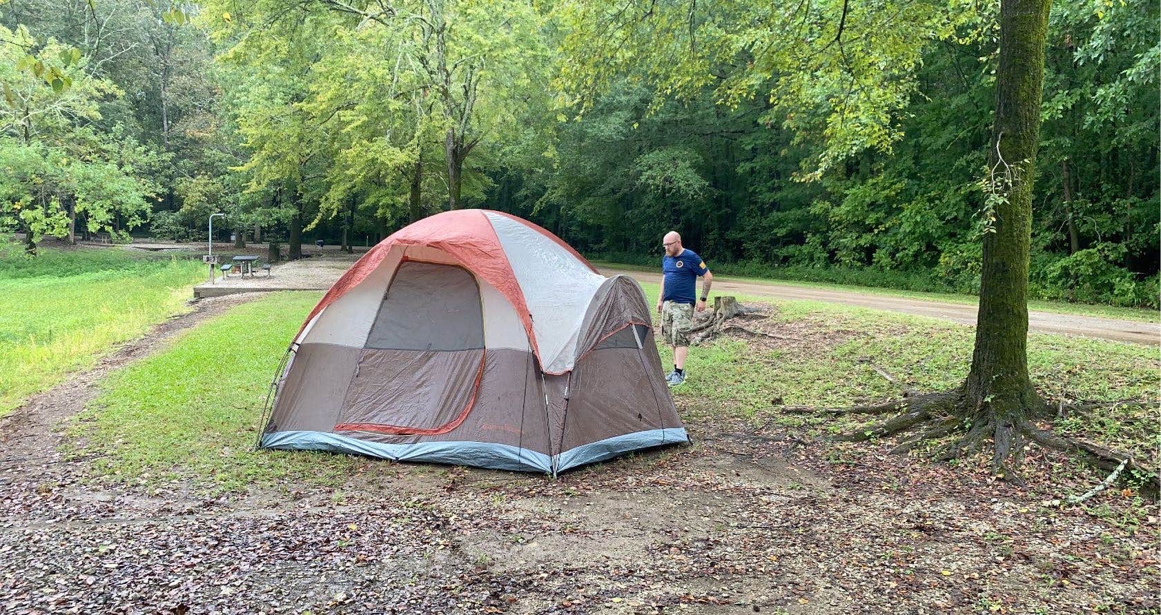 Carrie W.'s photo at Spring Creek Primitive Campground — Mousetail Landing State Park near Linden, TN