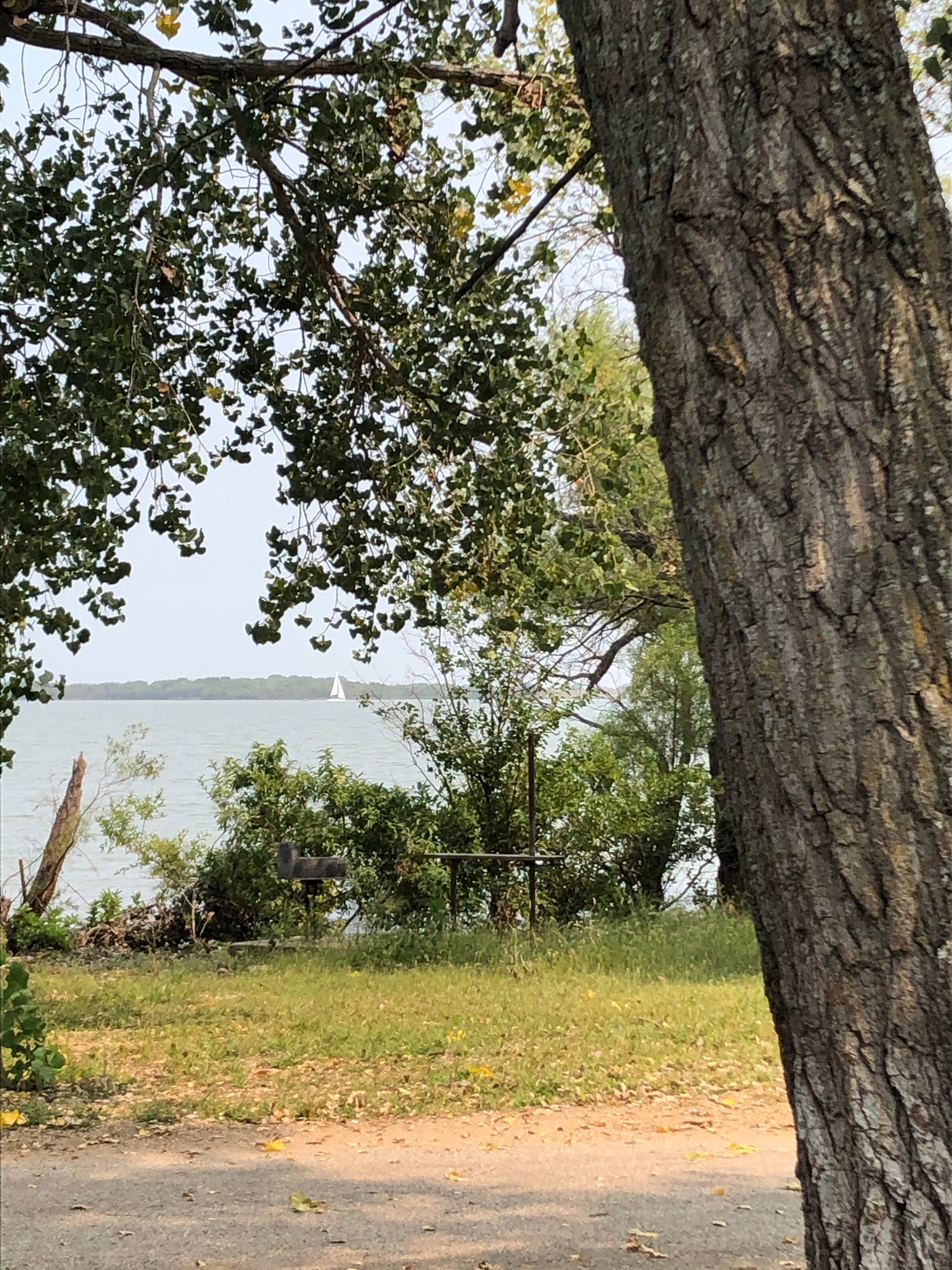 Camper-submitted photo at Boulder Bluff Area — El Dorado State Park near Augusta, KS