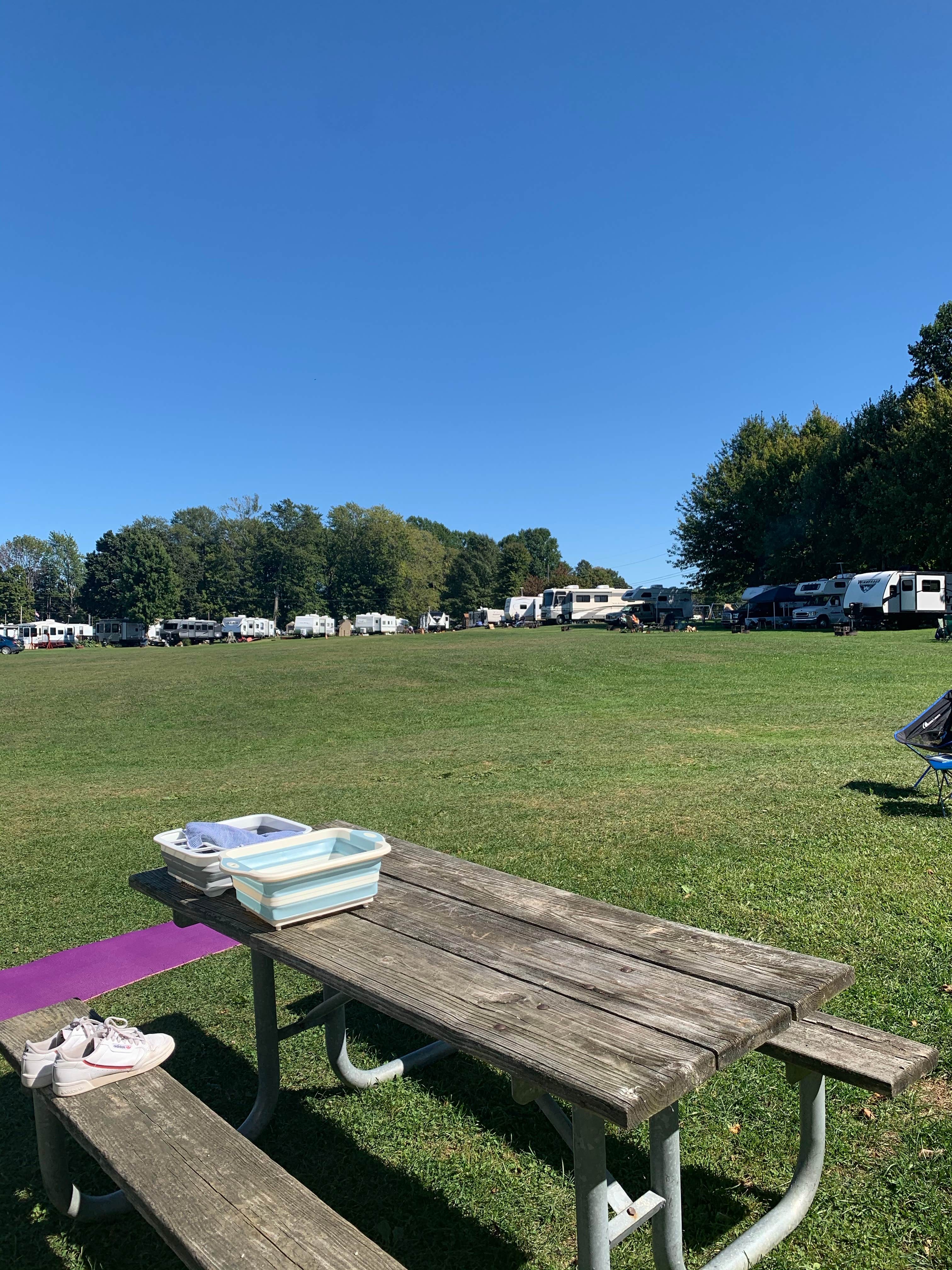Tris W.'s photo at Virginia's Beach Campground near Linesville, PA
