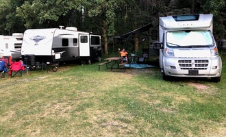 Camping near Center Lake Campground — Custer State Park: Spokane Creek Resort, Keystone, South Dakota