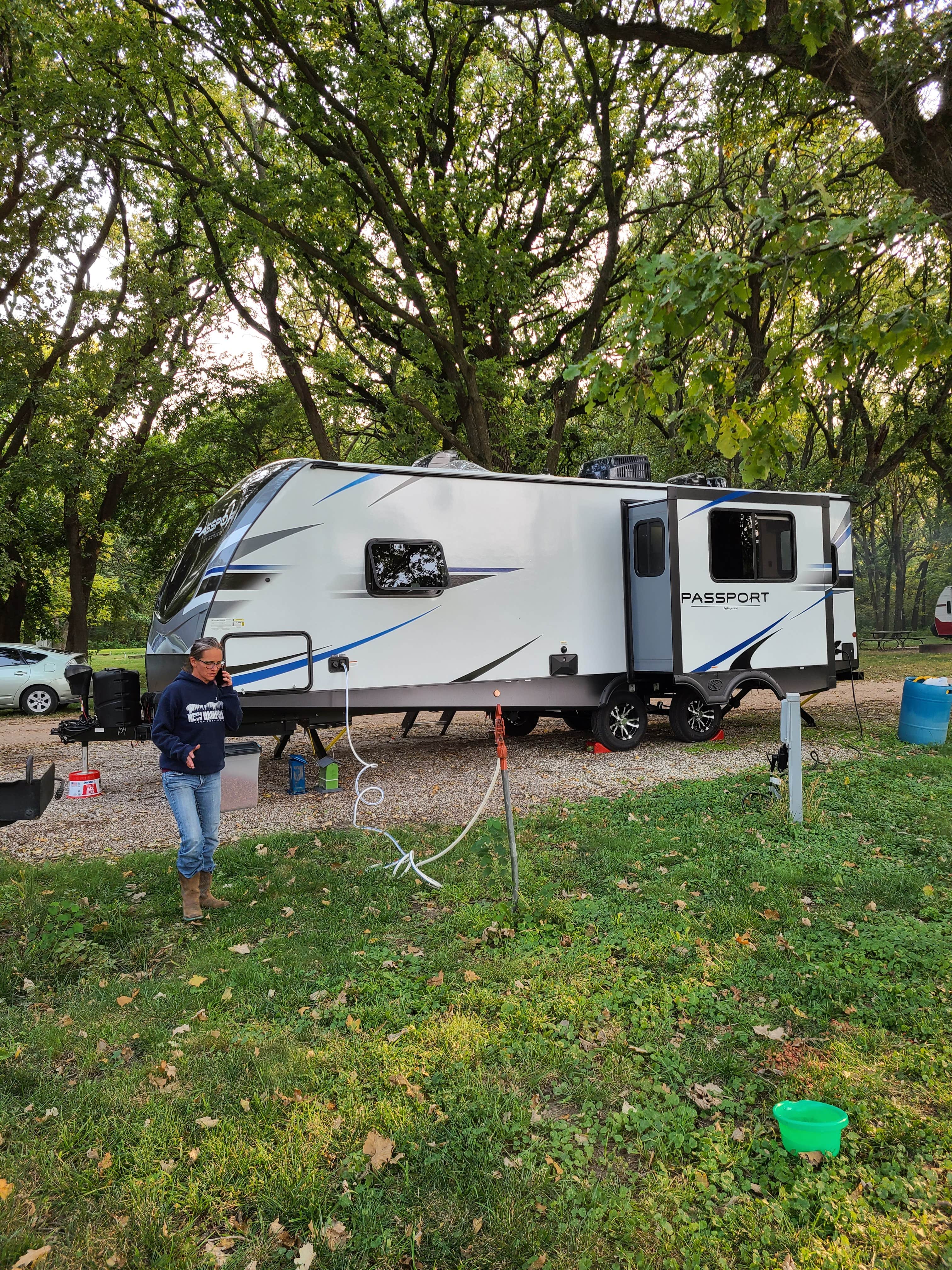 Jon G.'s photo at Harbine Park Campground in Nebraska
