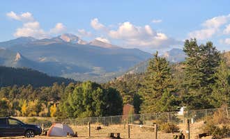Camping near Aspenglen Campground — Rocky Mountain National Park: Elk Meadows Lodge & RV Resort, Estes Park, Colorado