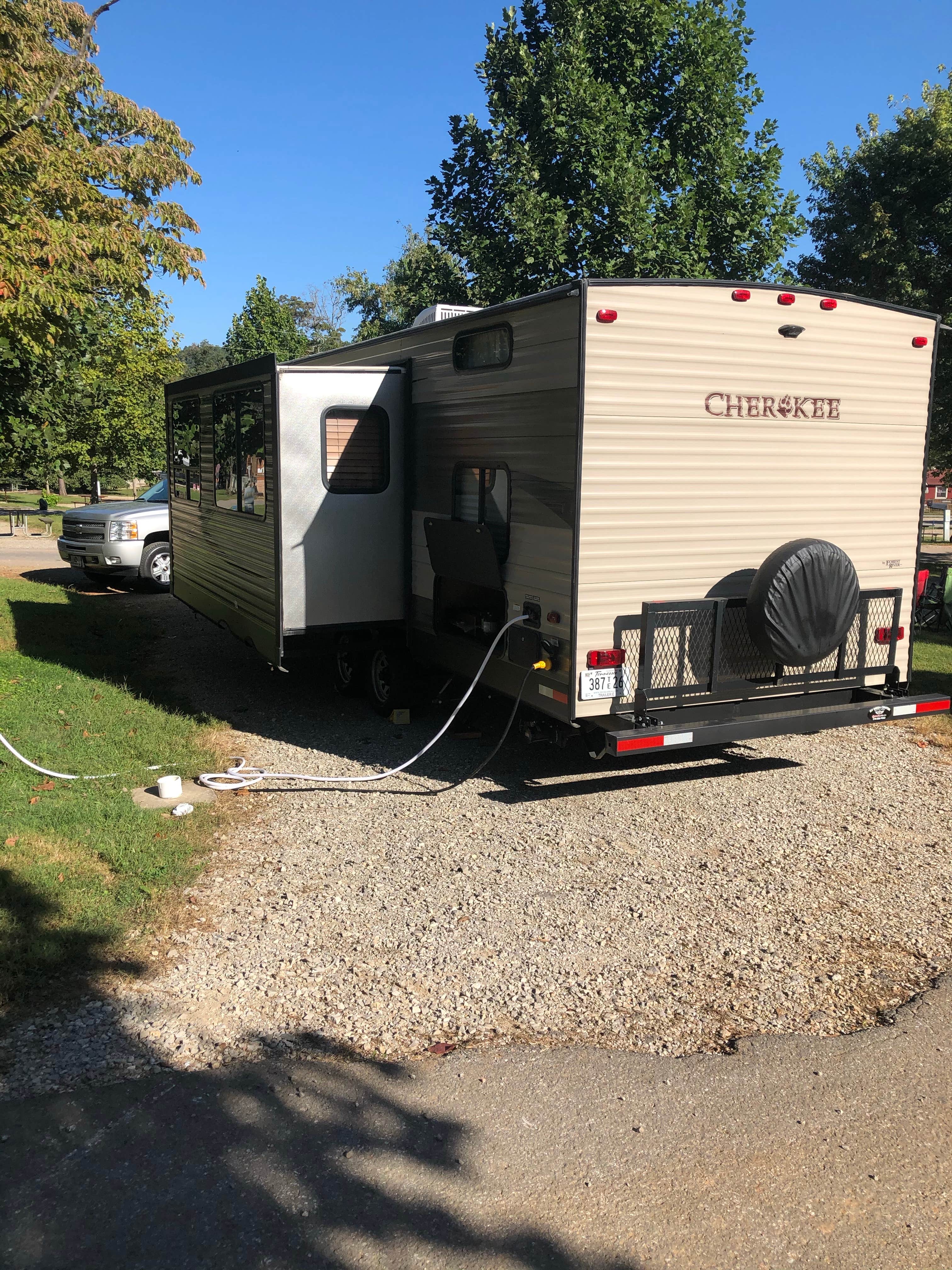 Lindsey L.'s photo of rv camping at Yogi Bear's Jellystone Park at Mammoth Cave near Fountain Run, KY