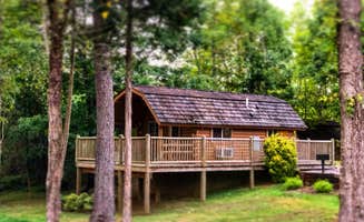 Laura H.'s photo of glamping accommodations at Chattanooga North-Cleveland KOA near Rising Fawn, GA
