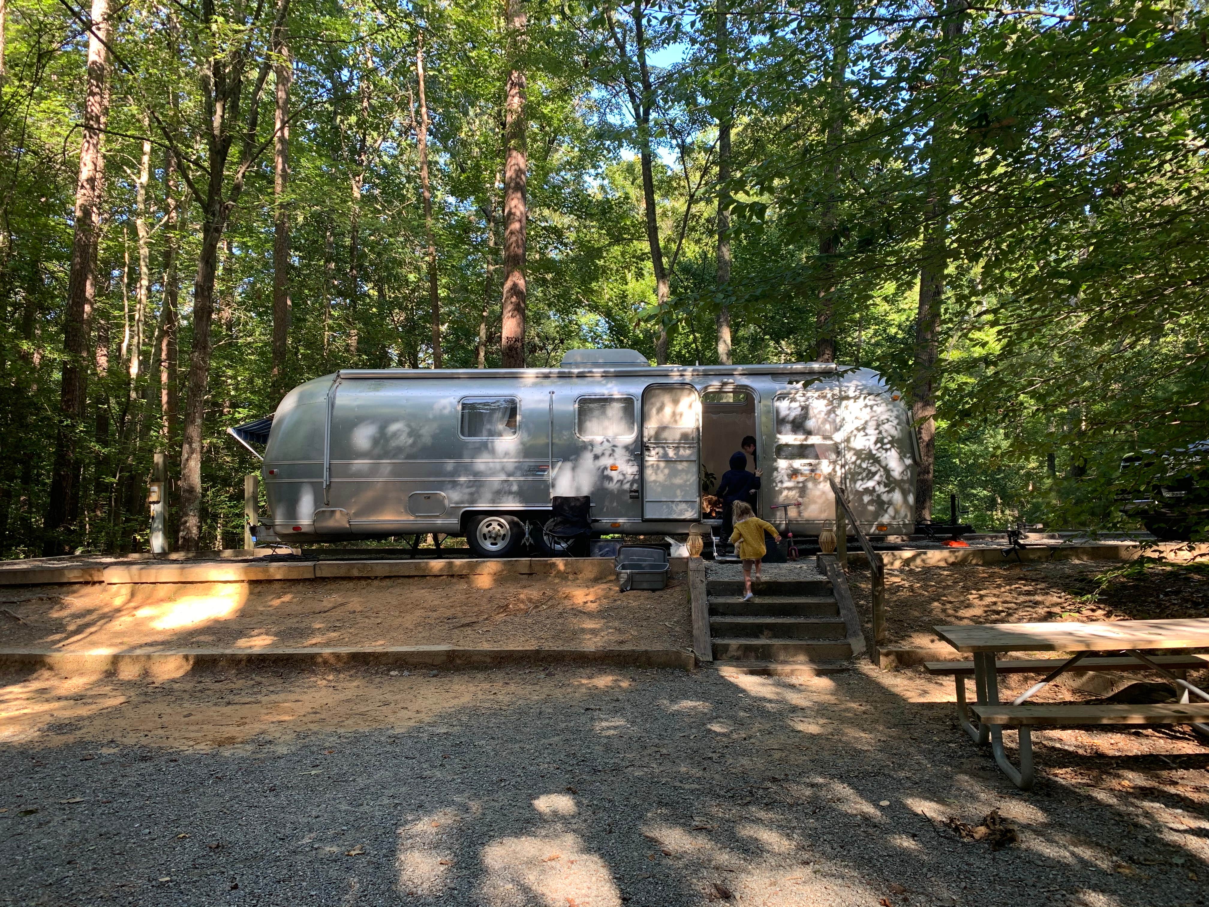 Christina K.'s photo of rv camping at North Bend Park near La Crosse, VA