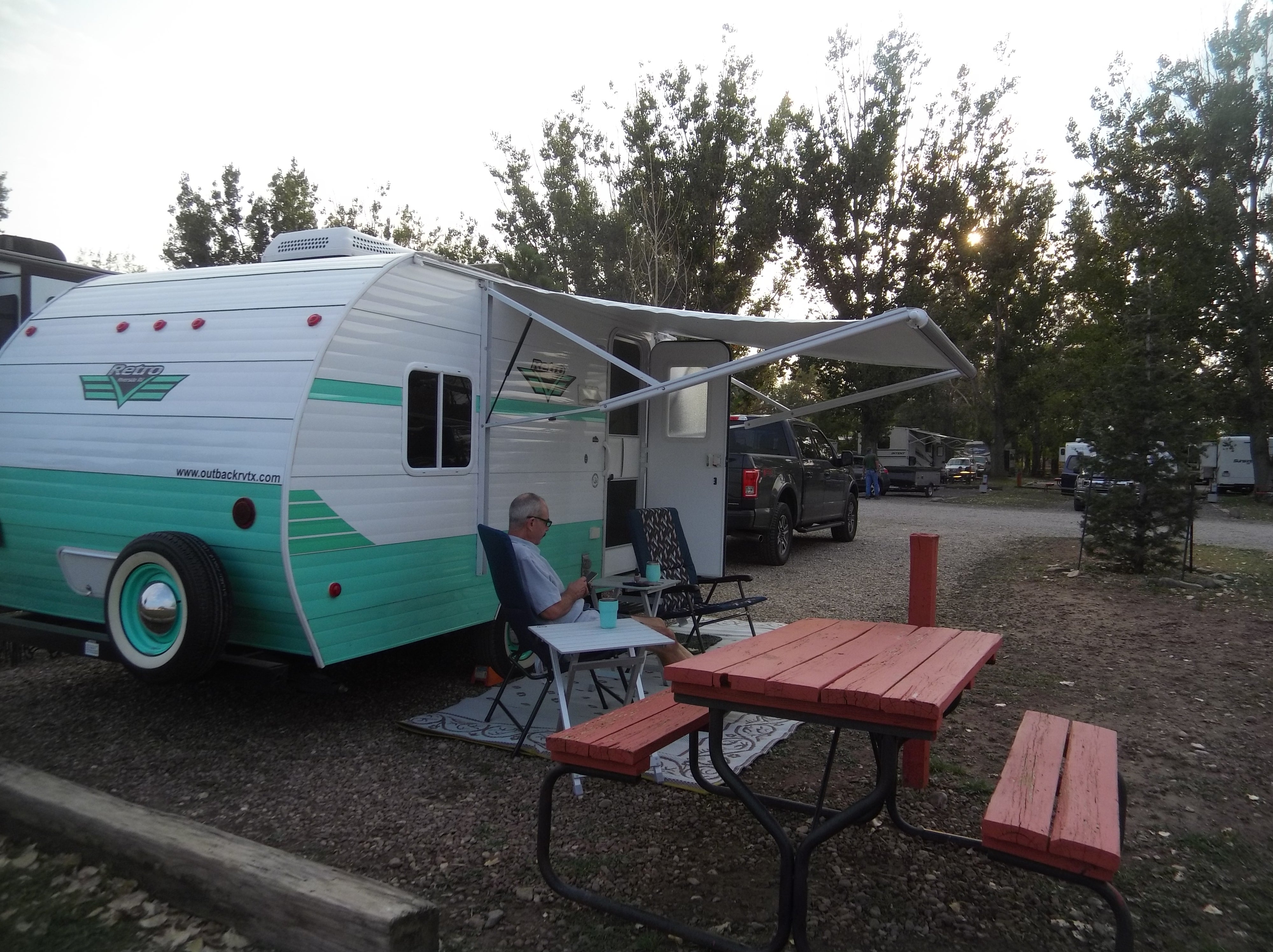 Camper submitted image from Circle the Wagons RV Park - 3