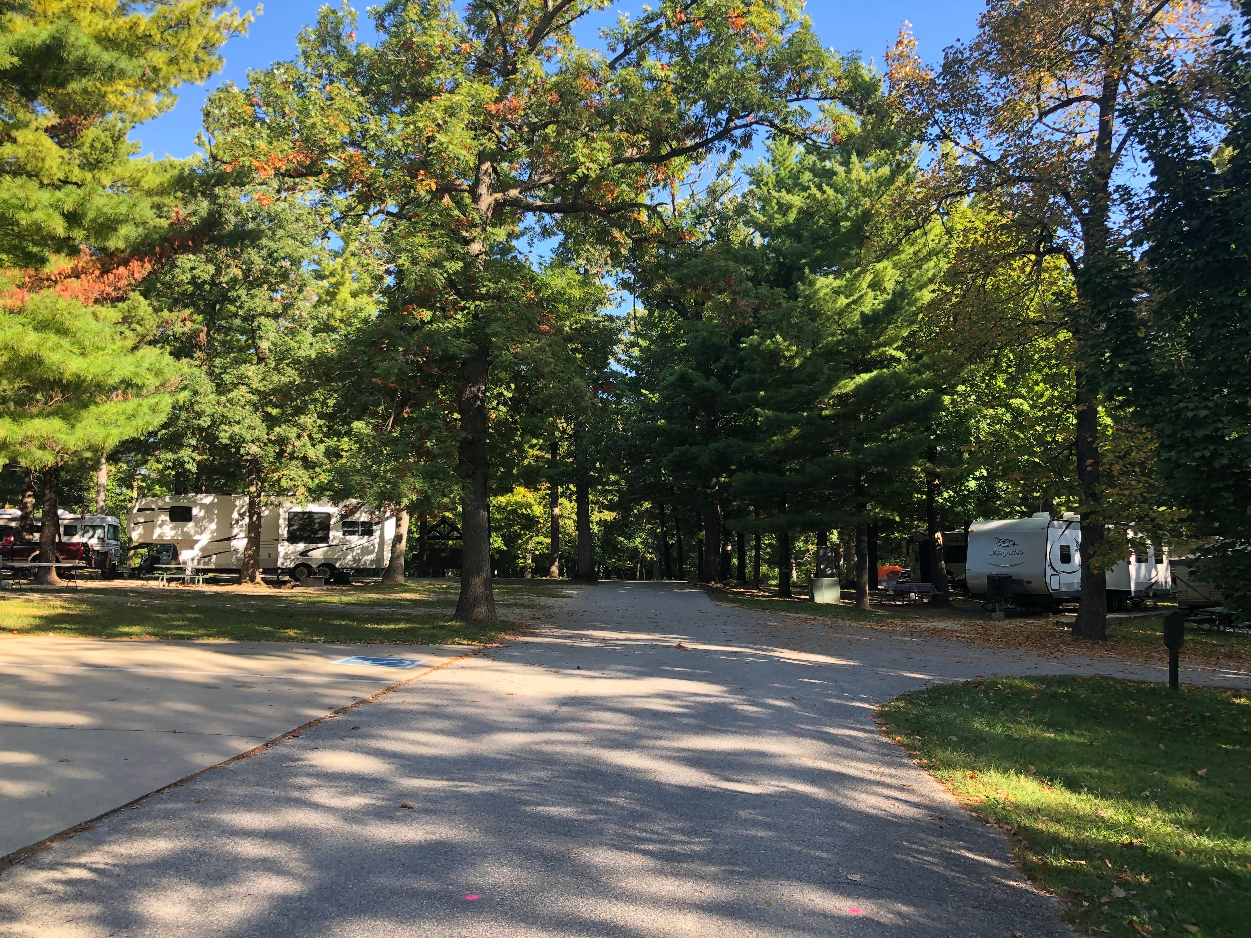 Kim L.'s photo of rv camping at Pikes Peak State Park Campground near Dundee, IA