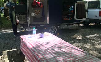 Darrel and Mary W.'s photo of rv camping at Tomlinson Run State Park Campground near New Castle, PA