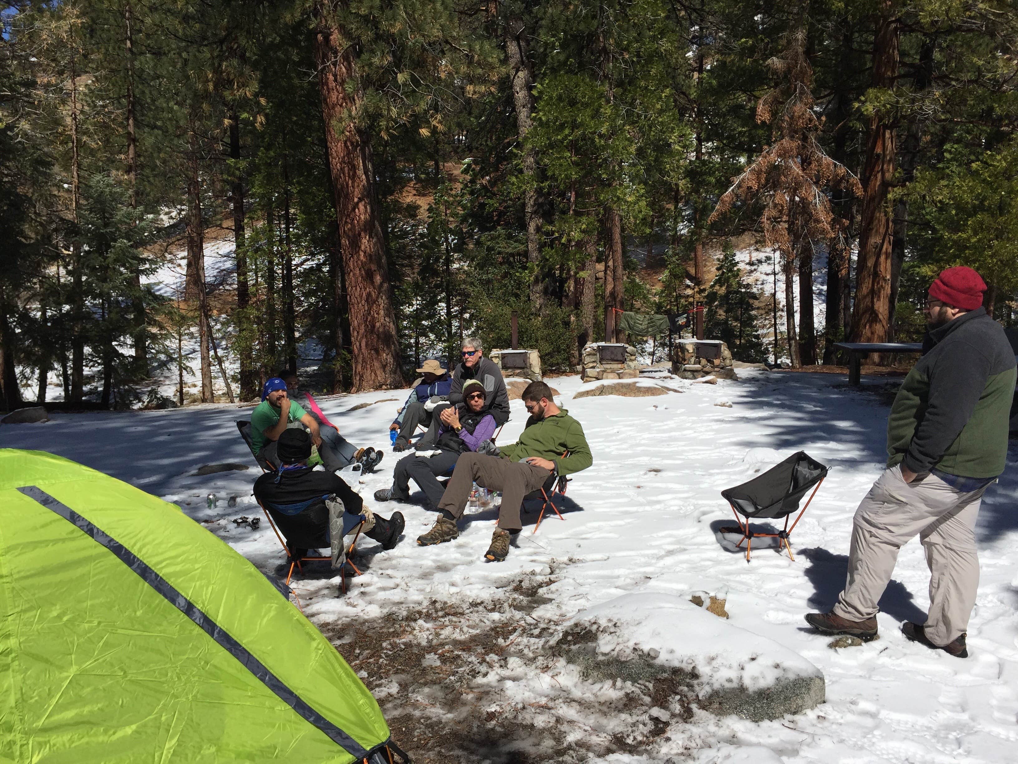 Tony  C.'s photo of tent camping at Cooper Canyon Trail Campground near El Monte, CA
