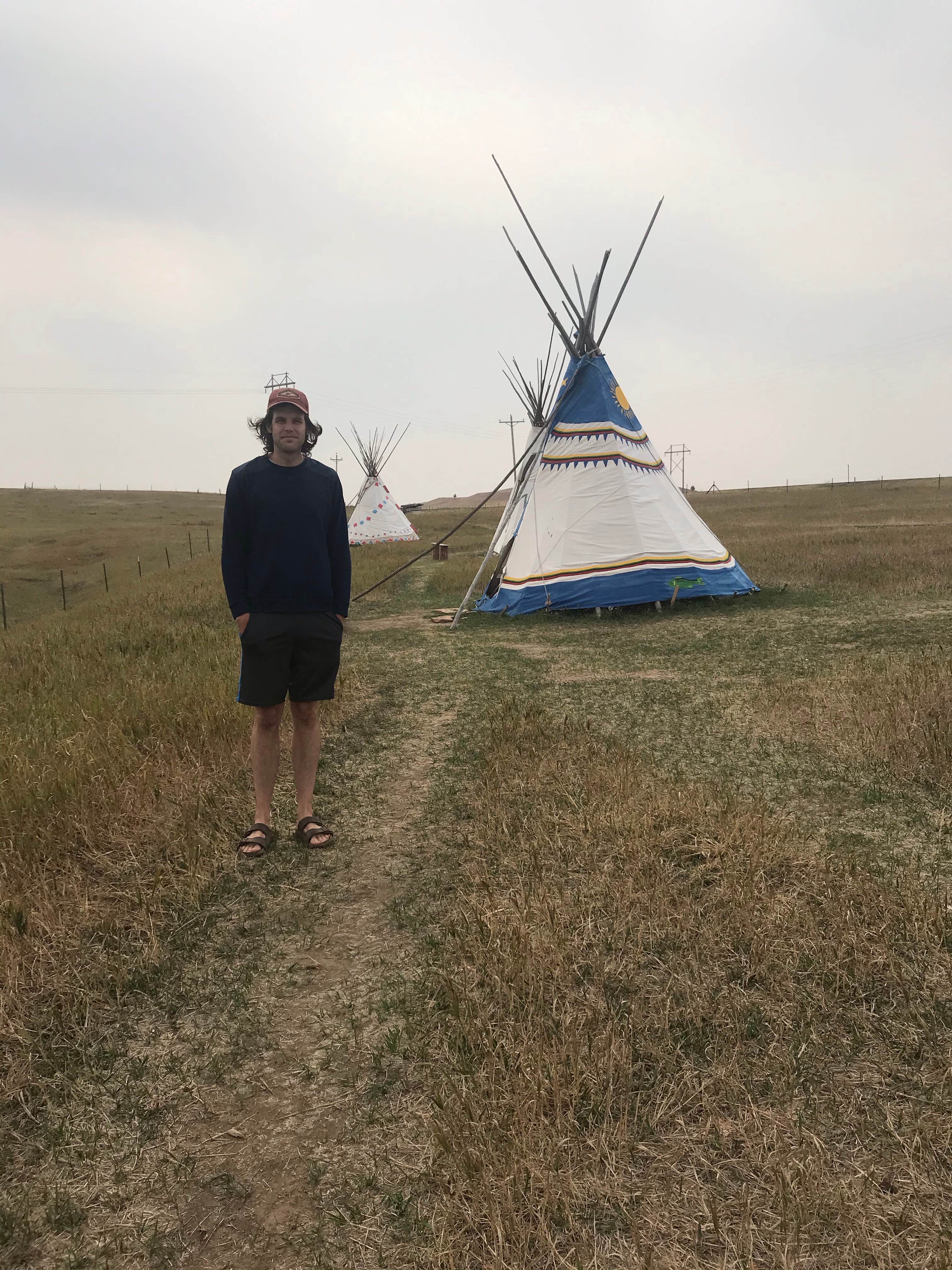 Camper-submitted photo at Devils Tower Tipi Camping near Devils Tower National Monument