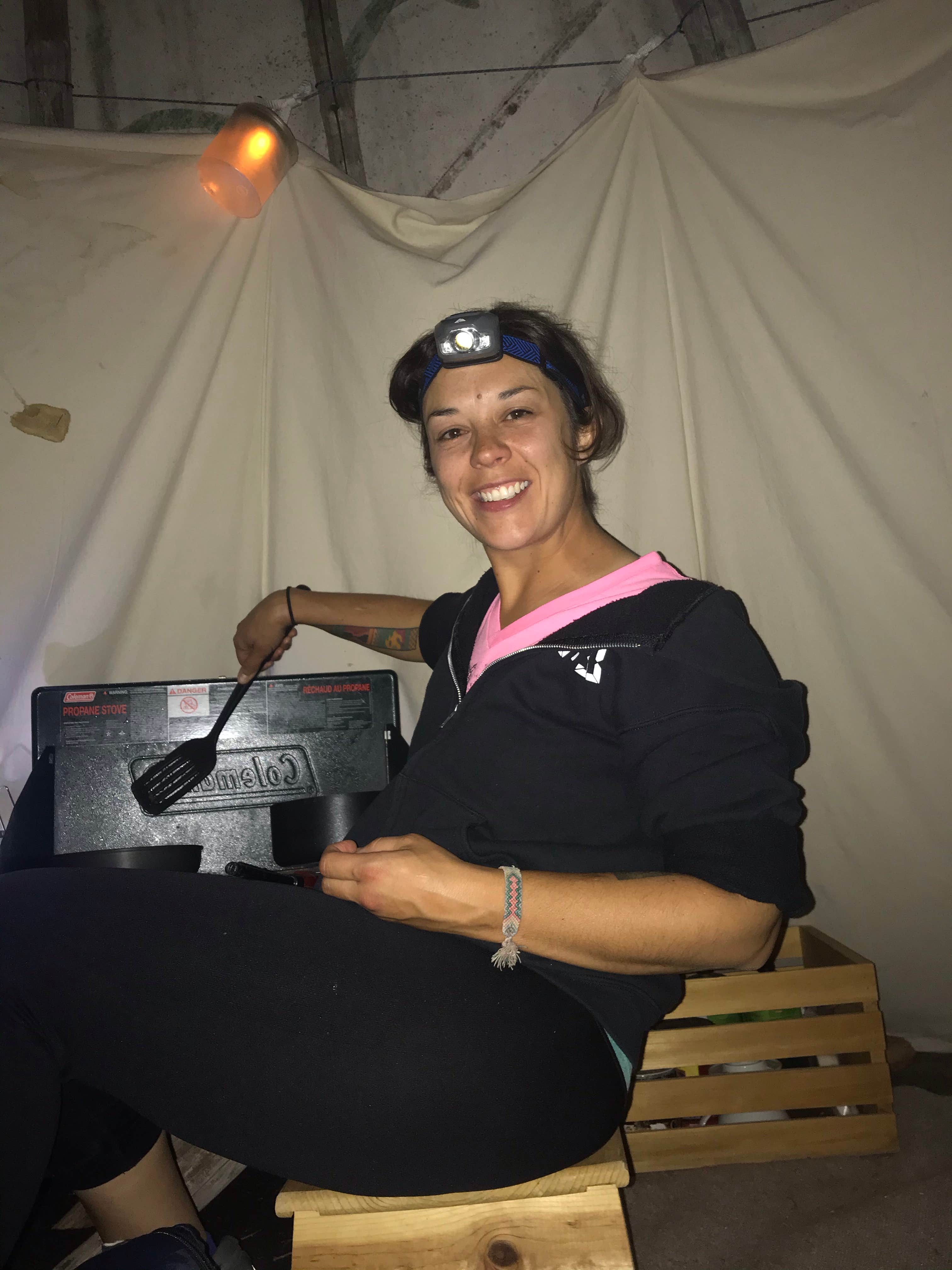 Camper-submitted photo at Devils Tower Tipi Camping near Devils Tower National Monument