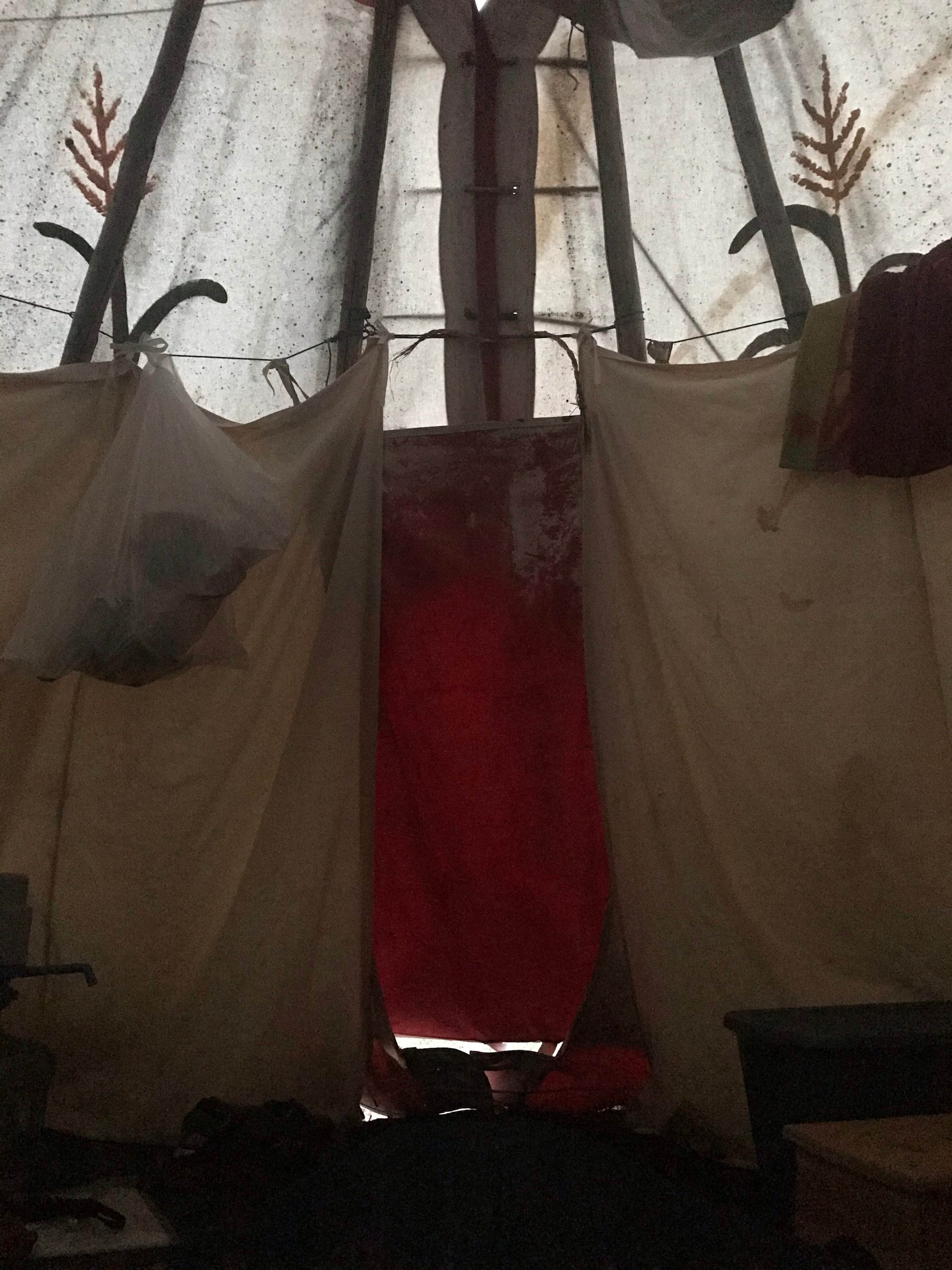 Camper-submitted photo at Devils Tower Tipi Camping near Devils Tower National Monument