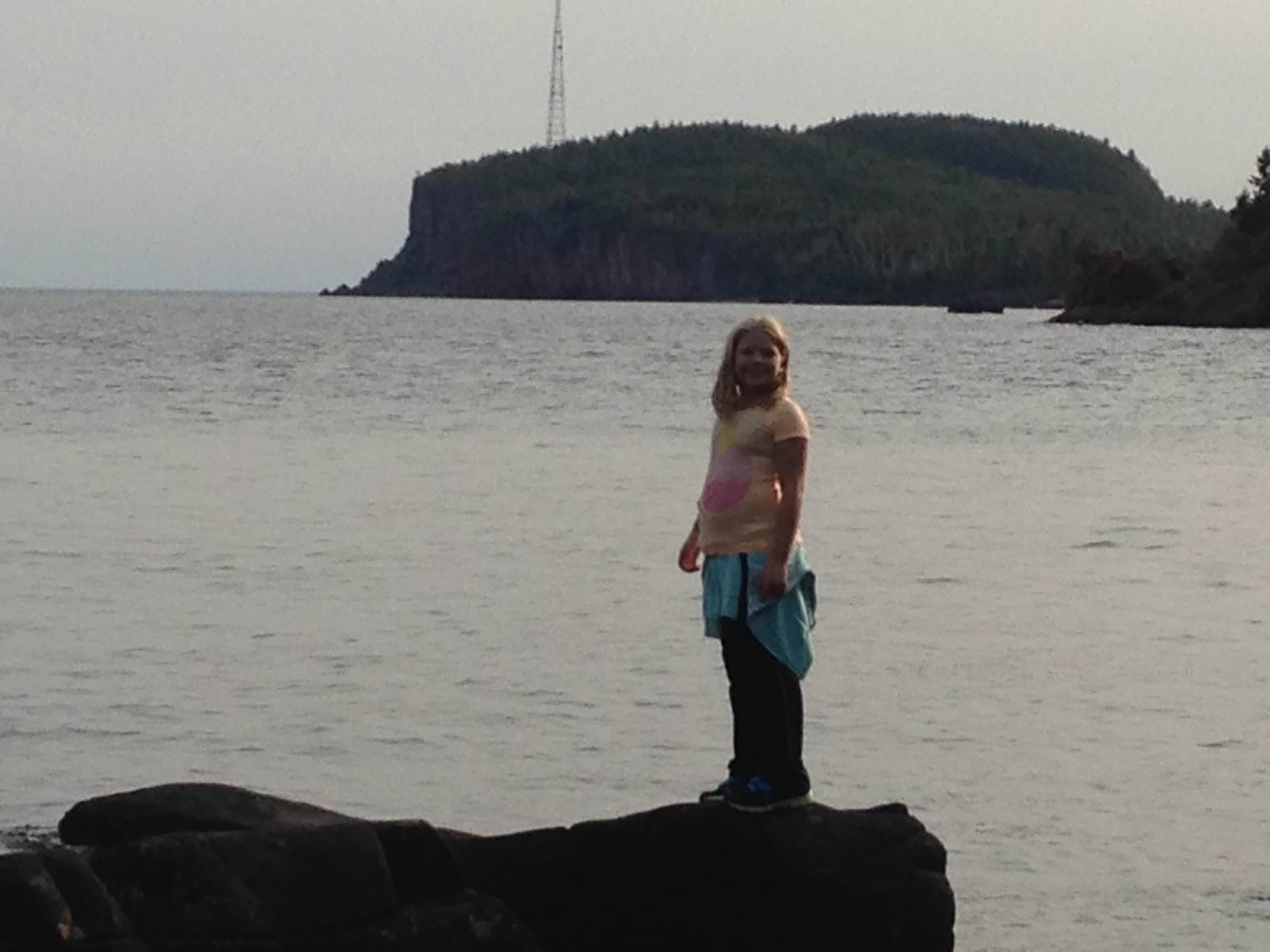 Camper-submitted photo at Baptism River Campground — Tettegouche State Park in Minnesota