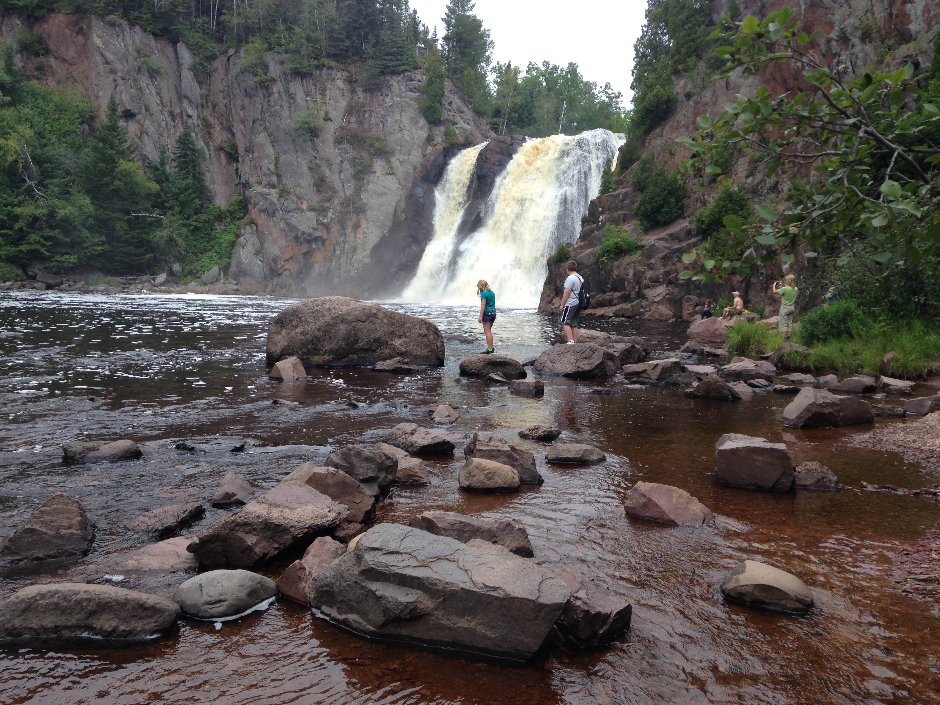 Camper-submitted photo at Baptism River Campground — Tettegouche State Park in Minnesota
