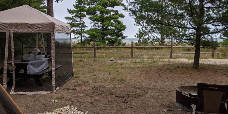 Camper submitted image from Ossineke State Forest Campground