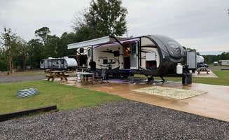 Haley A.'s photo of rv camping at The Oaks Family RV Park & Campground near Kinston, AL