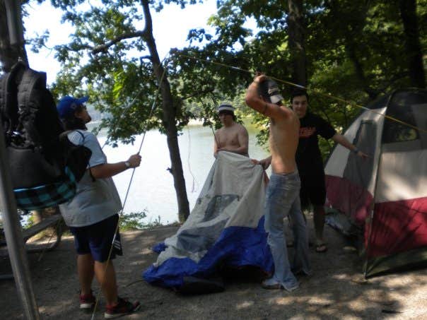 Camper-submitted photo at Yatesville Lake State Park Campground near Blue River, KY