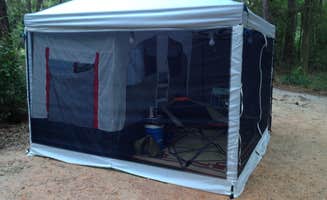 Karen L.'s photo of camping with pets at Chickasabogue Park - Temporarily Closed near Mobile, AL