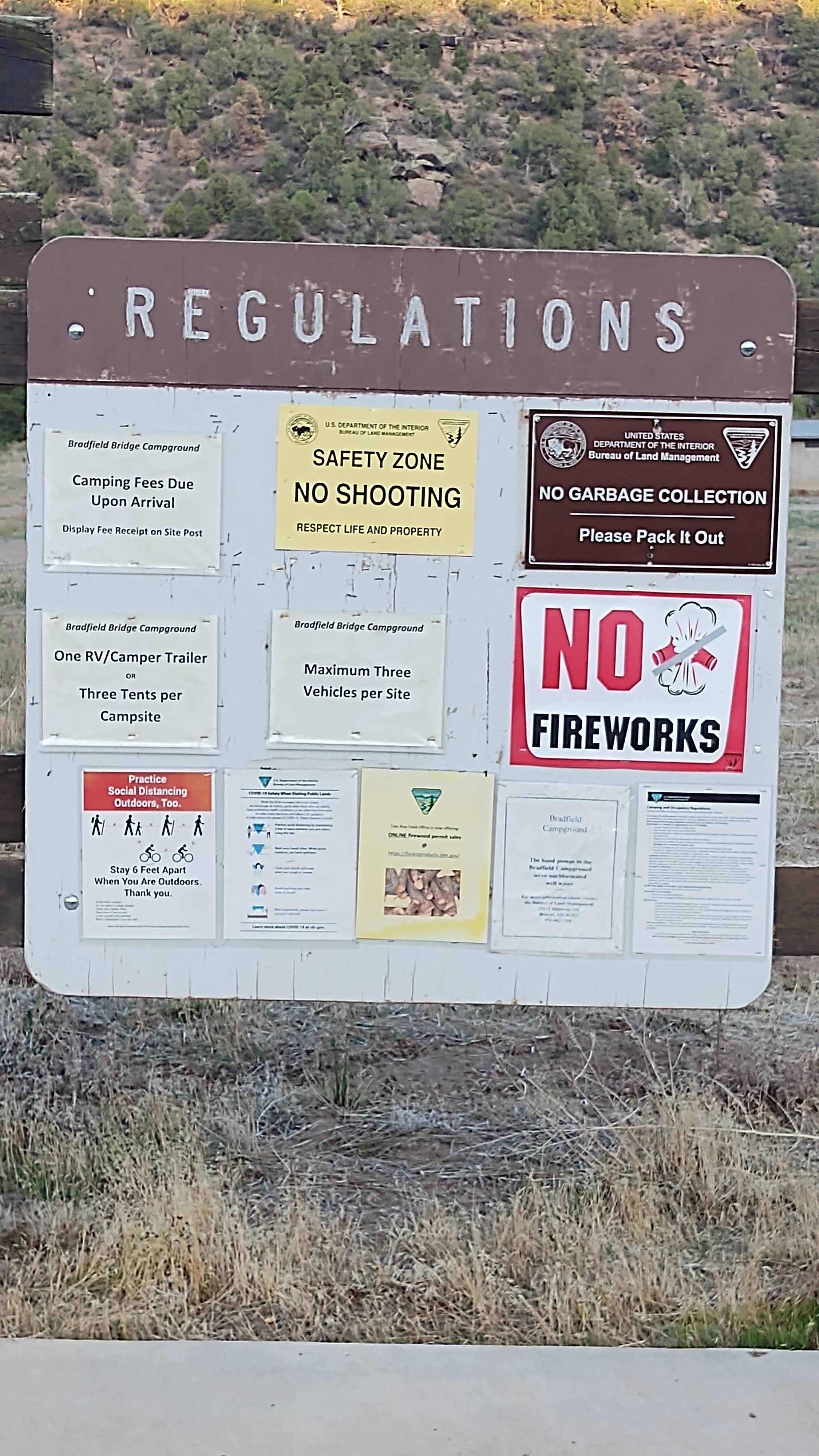 Camper-submitted photo at Bradfield Recreation Site near Dove Creek, CO