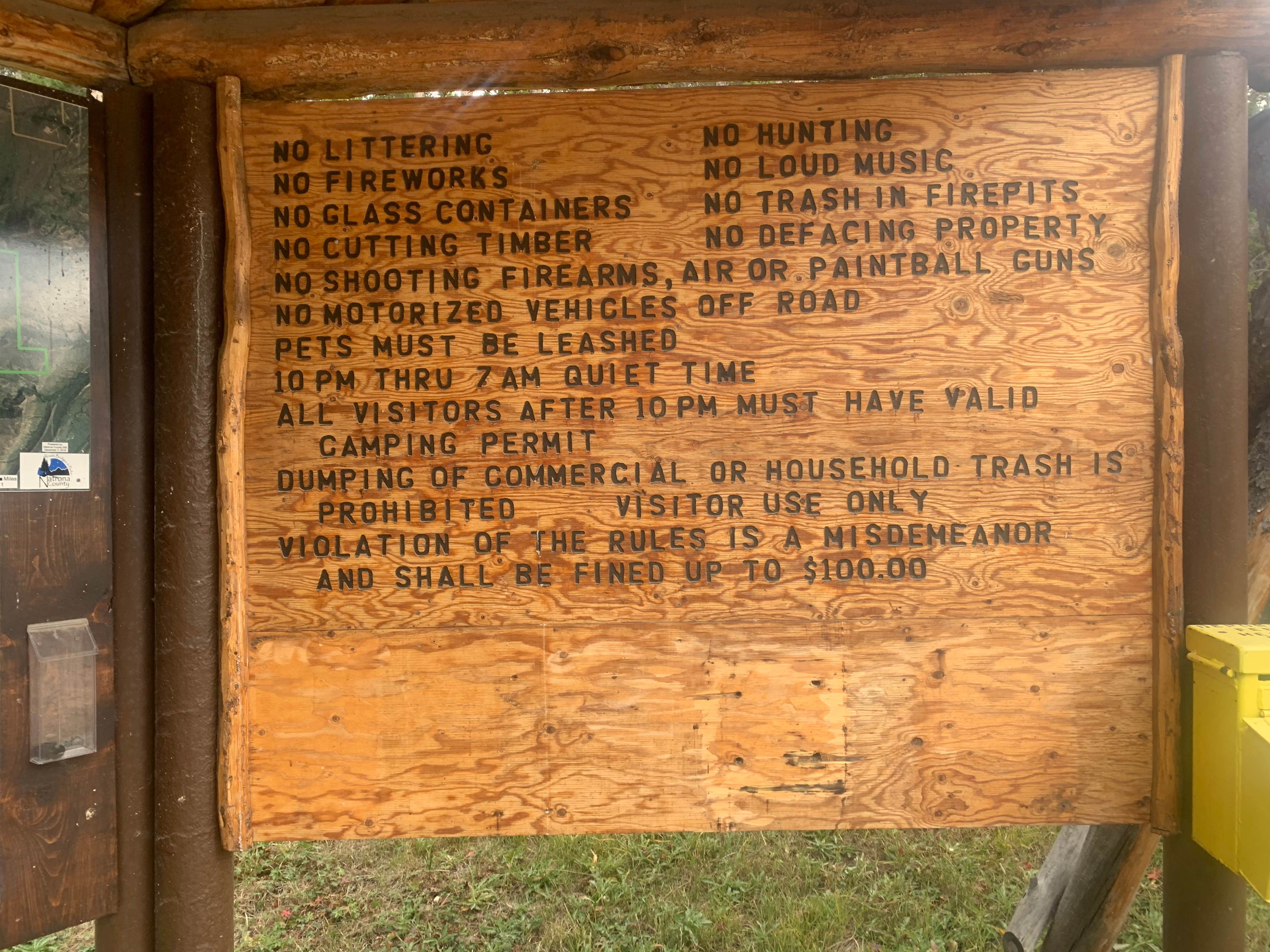 Camper-submitted photo at Beartrap Meadow County Park near Mills, WY