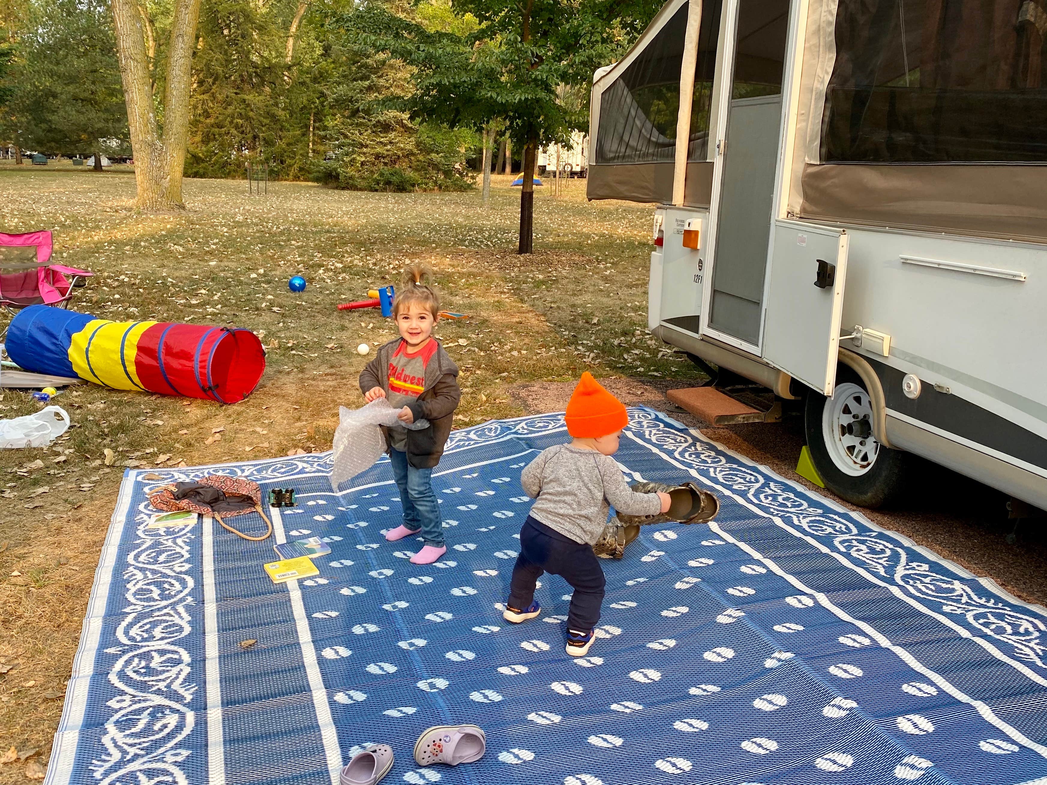 Jennifer S.'s photo of rv camping at Chief White Crane Recreation Area near Yankton, SD