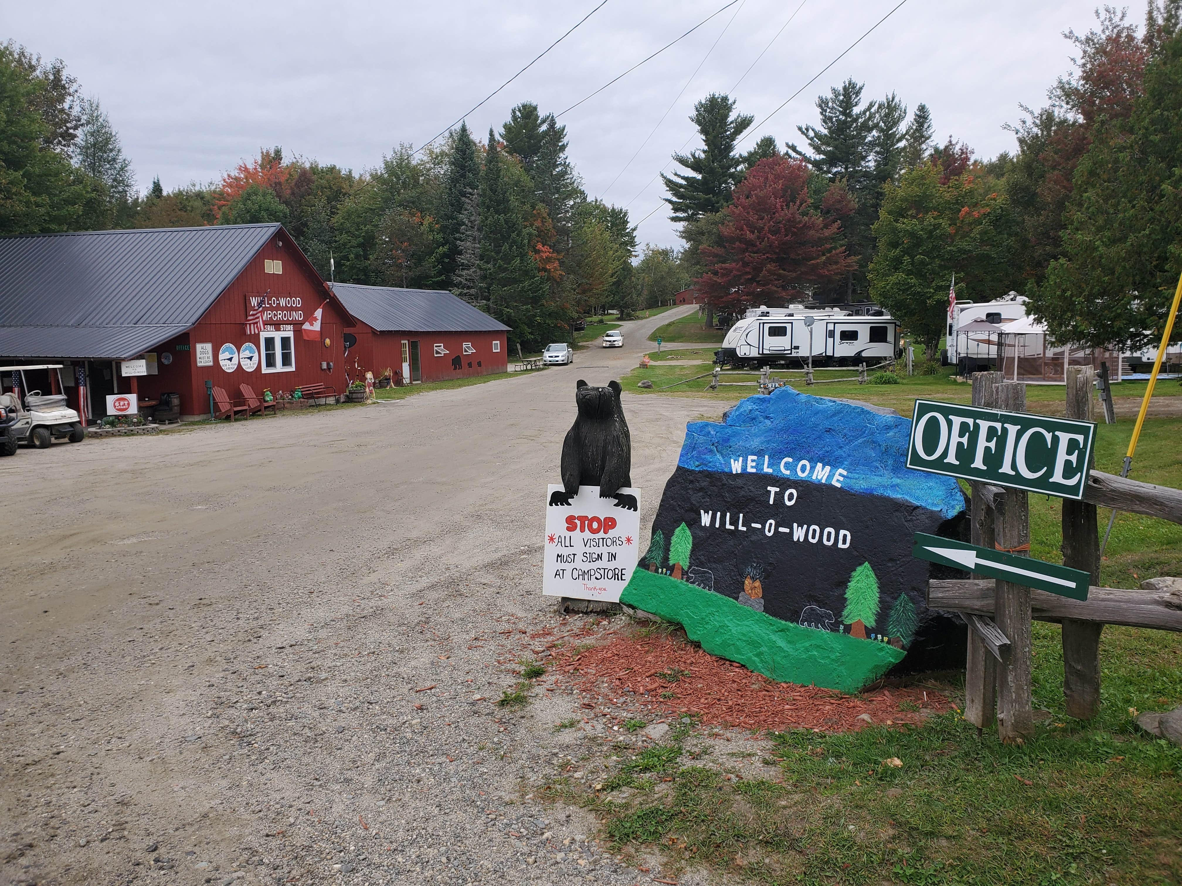 Camper-submitted photo at Will-O-Wood Campground near Beebe Plain, VT