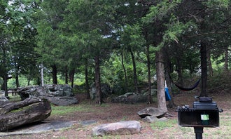 Camping near Robbers Cave State Park — Robbers Cave State Resort Park: Ladybird Landing, Stigler, Oklahoma