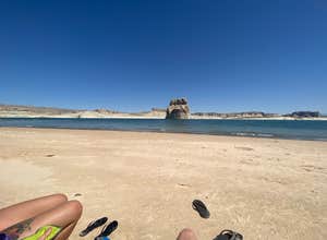 Lone Rock Beach Primitive Camping Area — Glen Canyon National Recreation Area