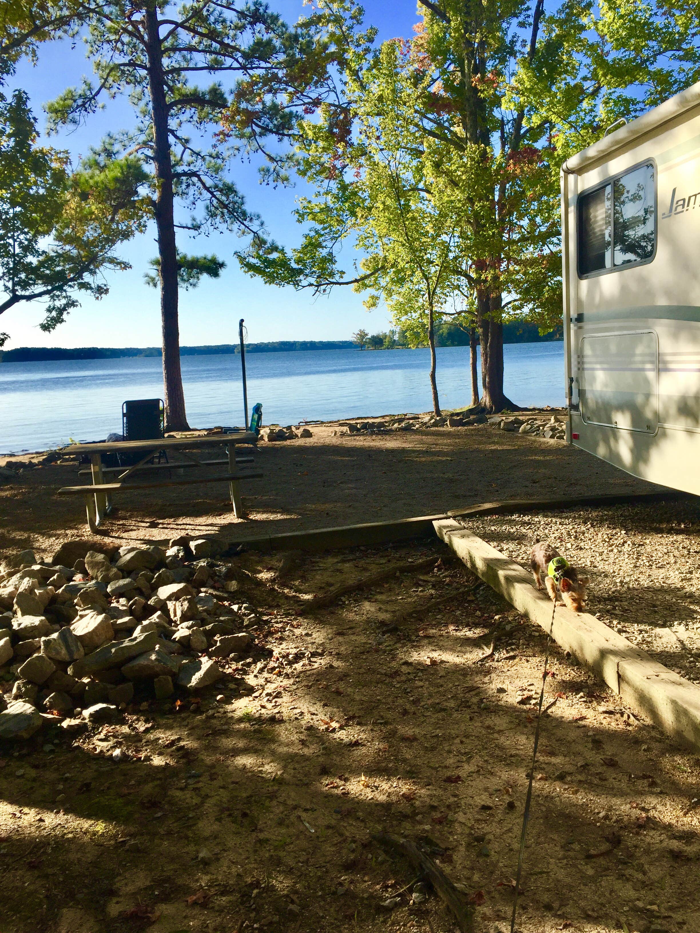Camper-submitted photo at Henderson Point Campground — Kerr Lake State Recreation Area near Henderson, NC