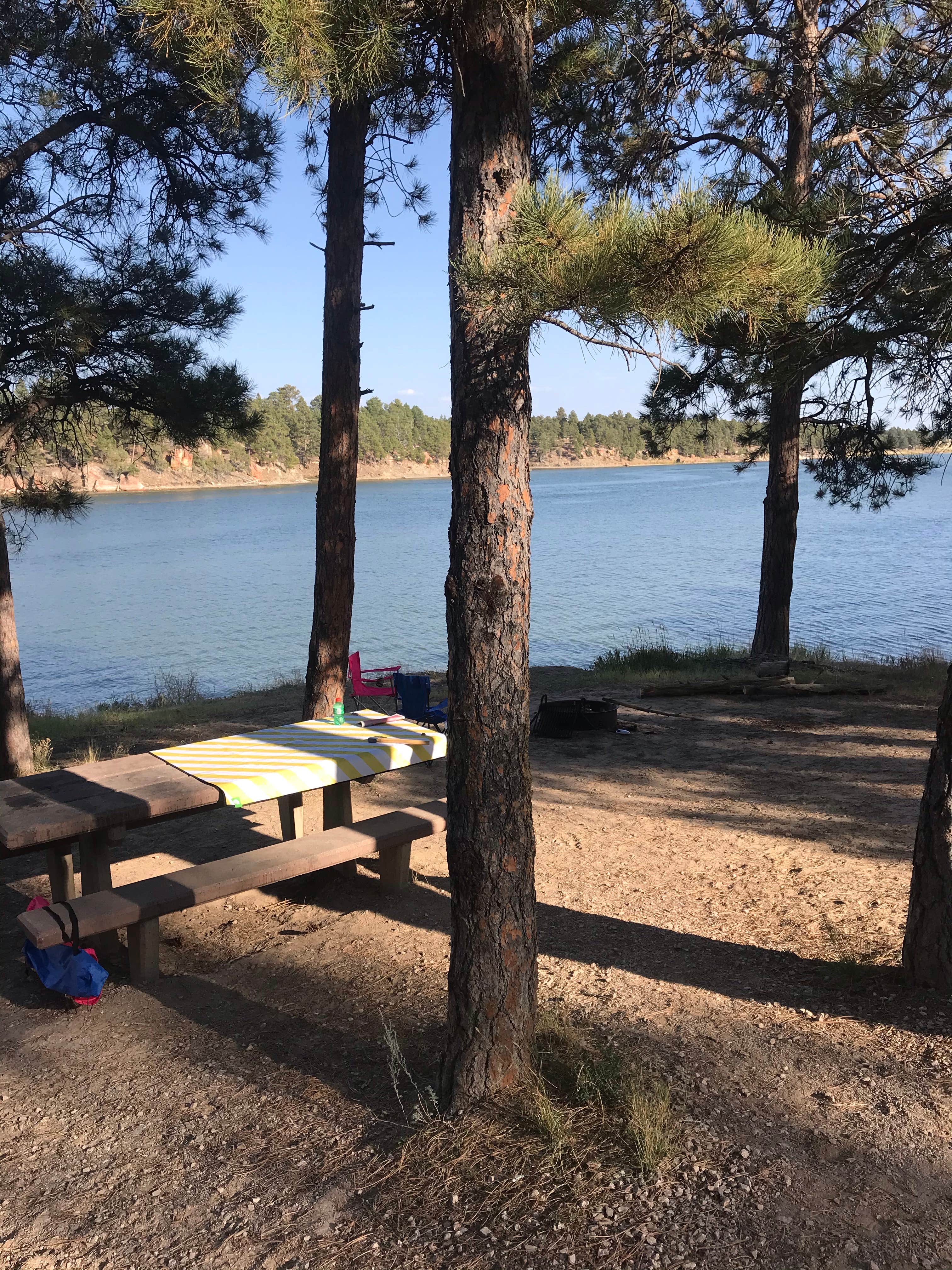 Camping near Tatanka Campground — Keyhole State Park: Coulter Bay Campground — Keyhole State Park, Moorcroft, Wyoming