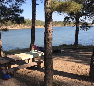 Camper-submitted photo from Coulter Bay Campground — Keyhole State Park
