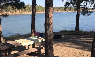 Camping near Rangeland Court Motel & RV Park: Coulter Bay Campground — Keyhole State Park, Moorcroft, Wyoming