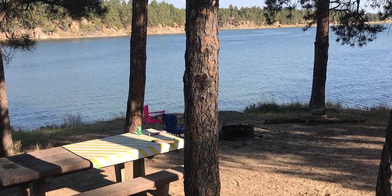 Camper submitted image from Coulter Bay Campground — Keyhole State Park