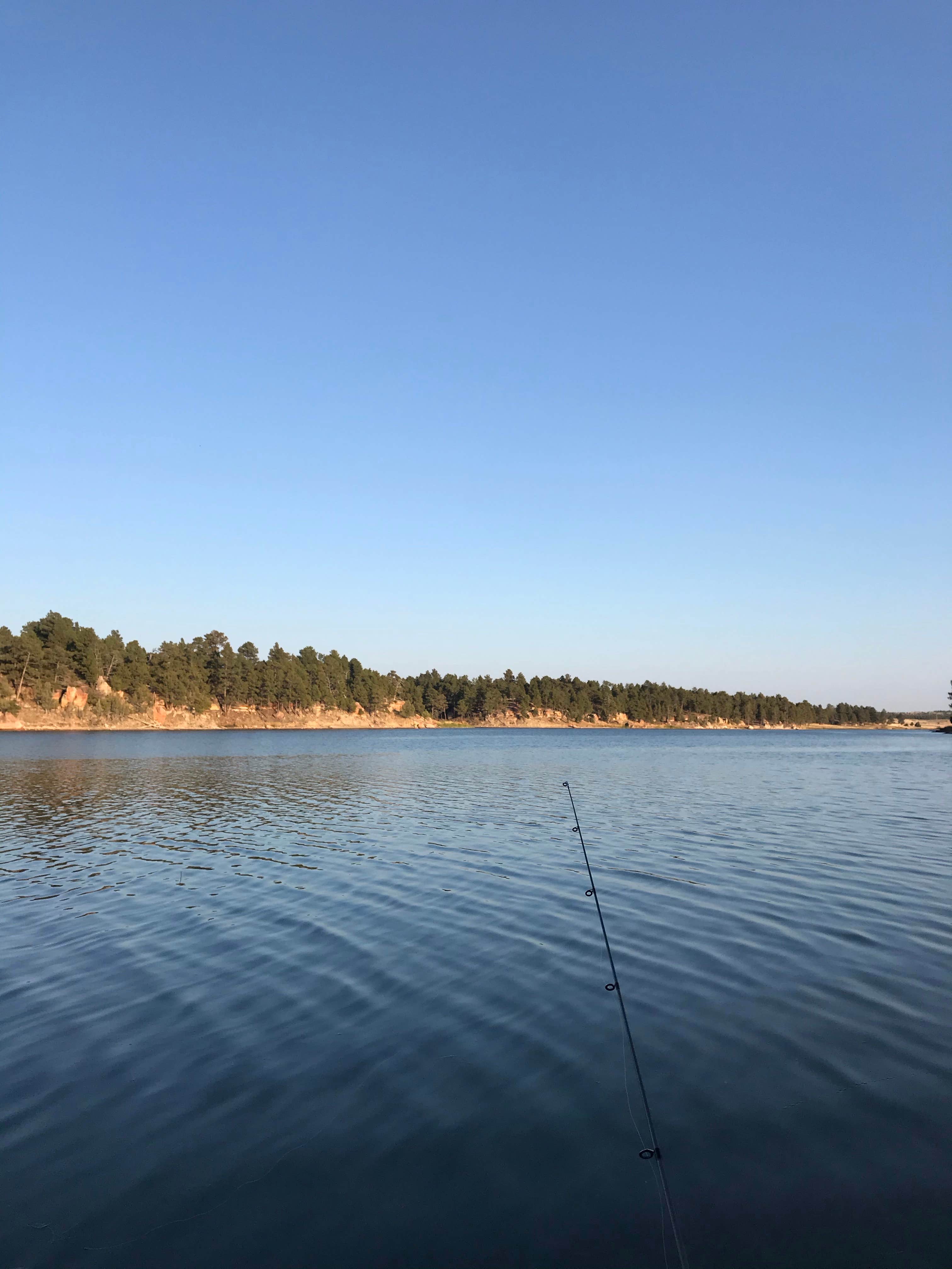 Camper submitted image from Coulter Bay Campground — Keyhole State Park - 3