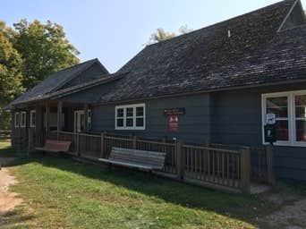 Janet R.'s photo of a cabin at Glendalough State Park Campground near Rochert, MN