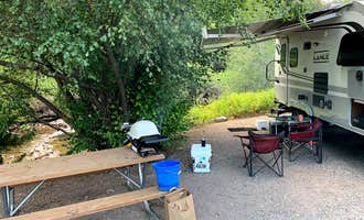 Camping near Rifle Mountain Park- Sawmill Gulch: Elk Creek Campground, New Castle, Colorado