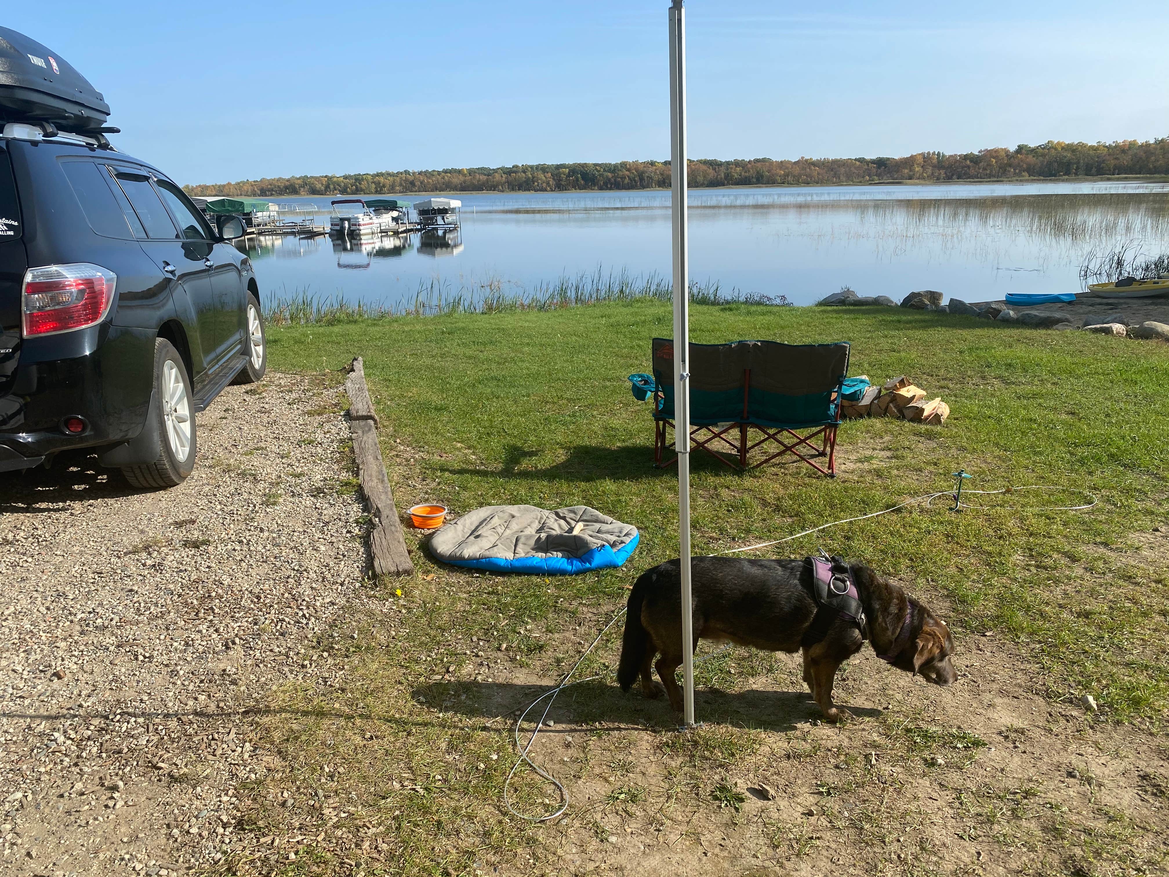 Camper-submitted photo at Sunset Pines Campground near Mississippi River Headwaters - Cross Lake